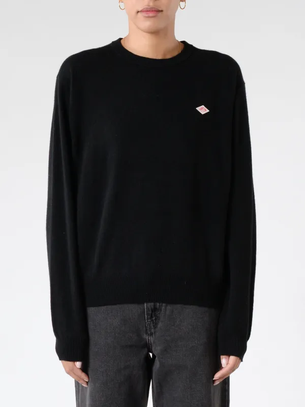 Women's Lambswool Crew Neck Knit Pullover sold by gravitypope