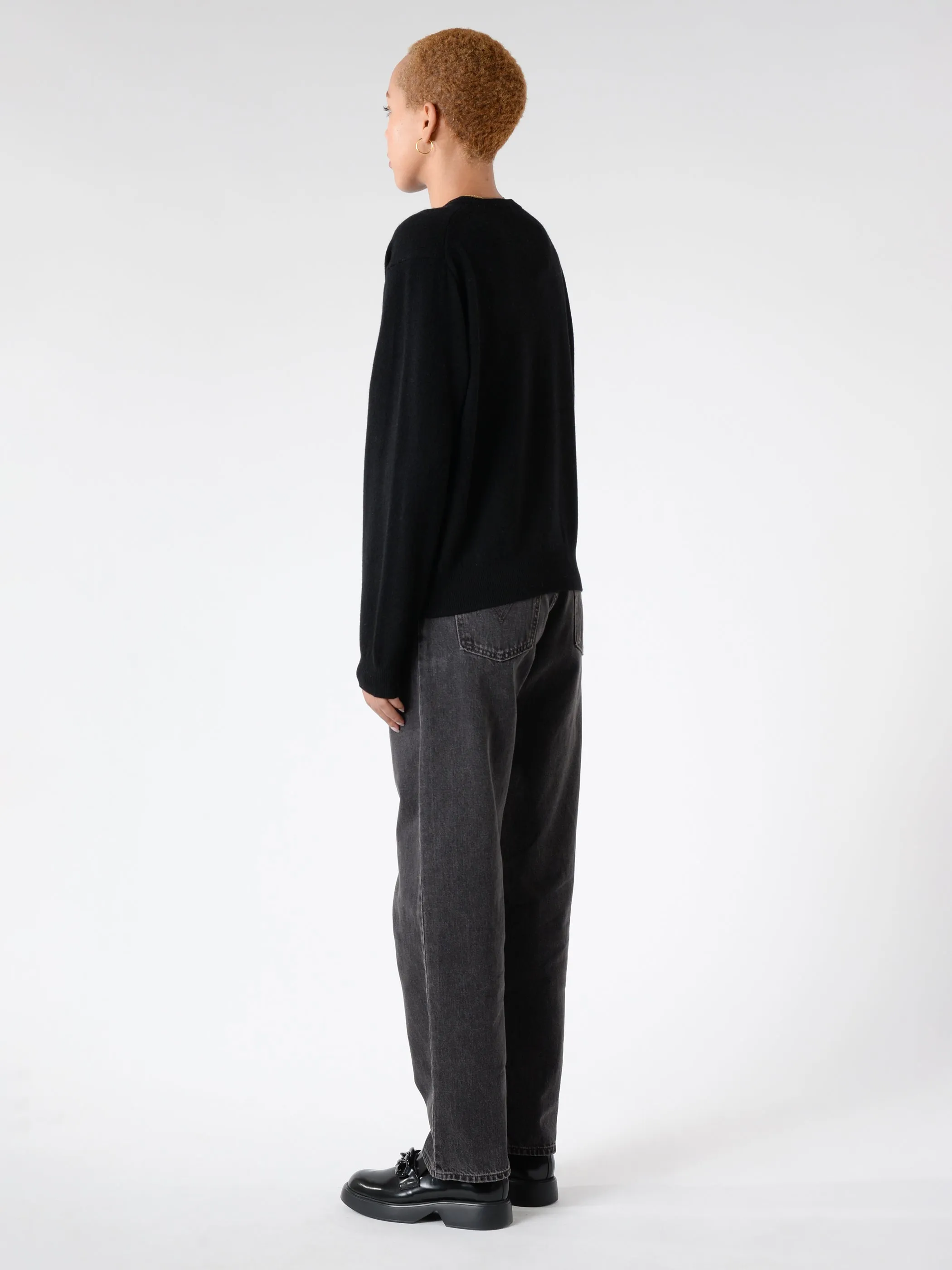 Women's Lambswool Crew Neck Knit Pullover sold by gravitypope product image thumbnail 4