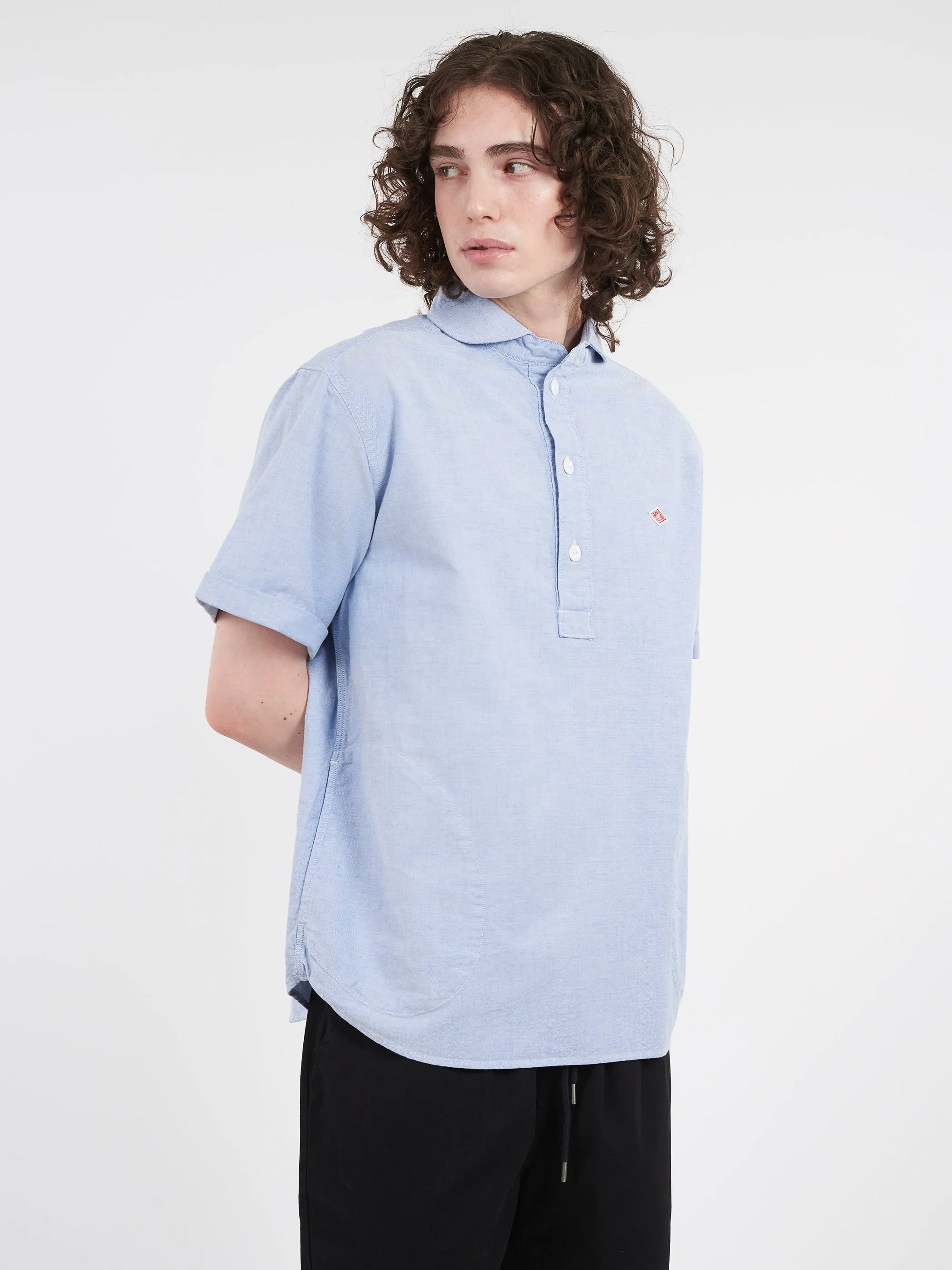 Round Collar Shirt sold by gravitypope product image thumbnail 4