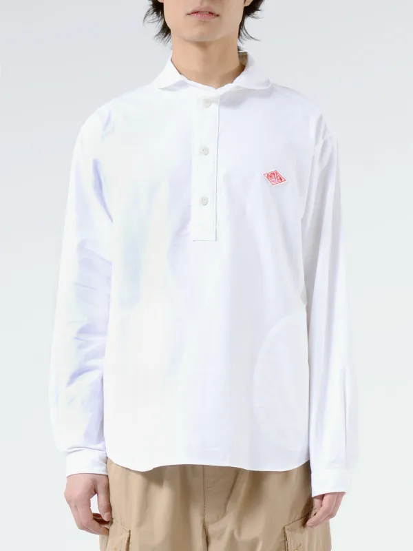 Round Collar L/S Shirt made by Danton