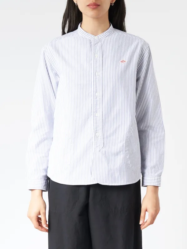 Women's Band Collar Shirt sold by gravitypope