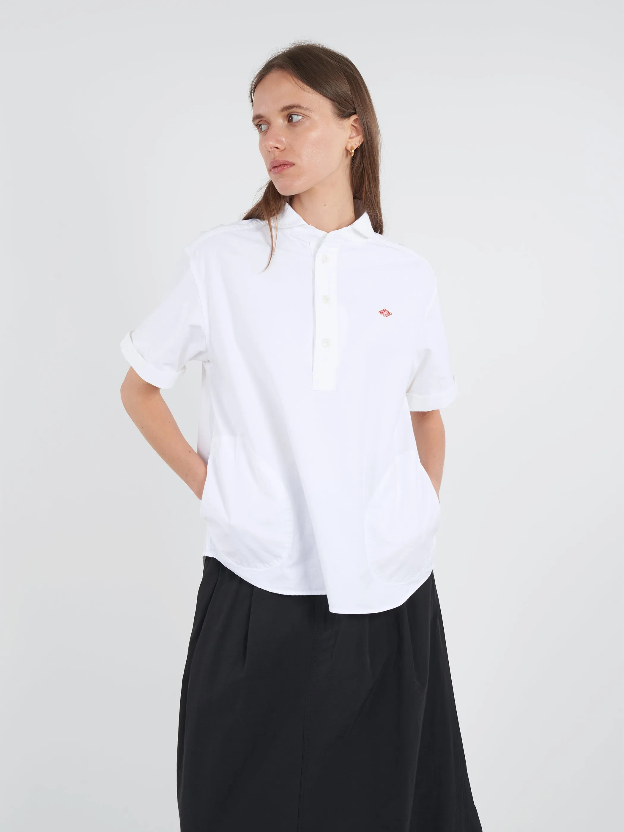 Women's Round Collar Shirt sold by gravitypope product image thumbnail 4
