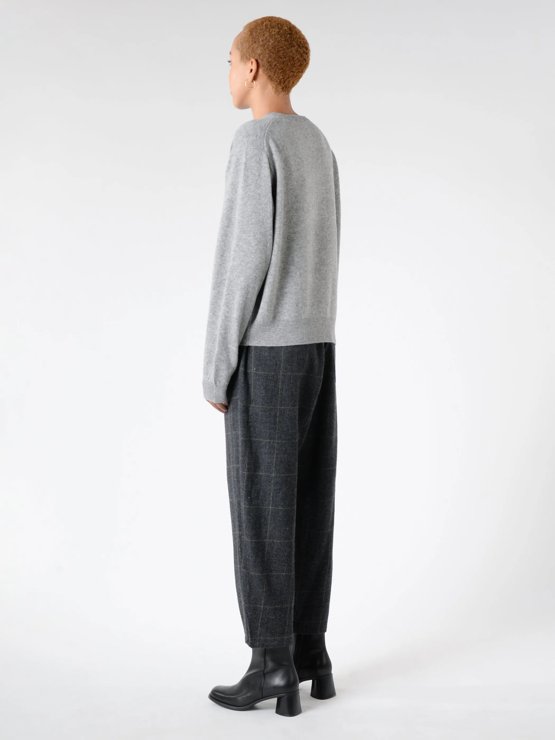 Women's Lambswool Crew Neck Knit Pullover sold by gravitypope product image thumbnail 3