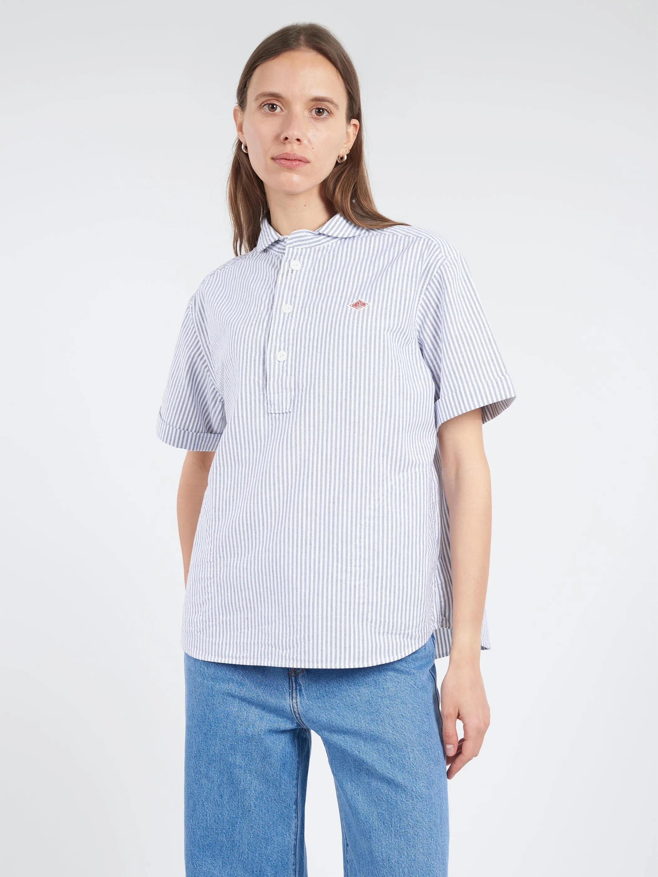 Women's Round Collar Shirt sold by gravitypope product image thumbnail 2
