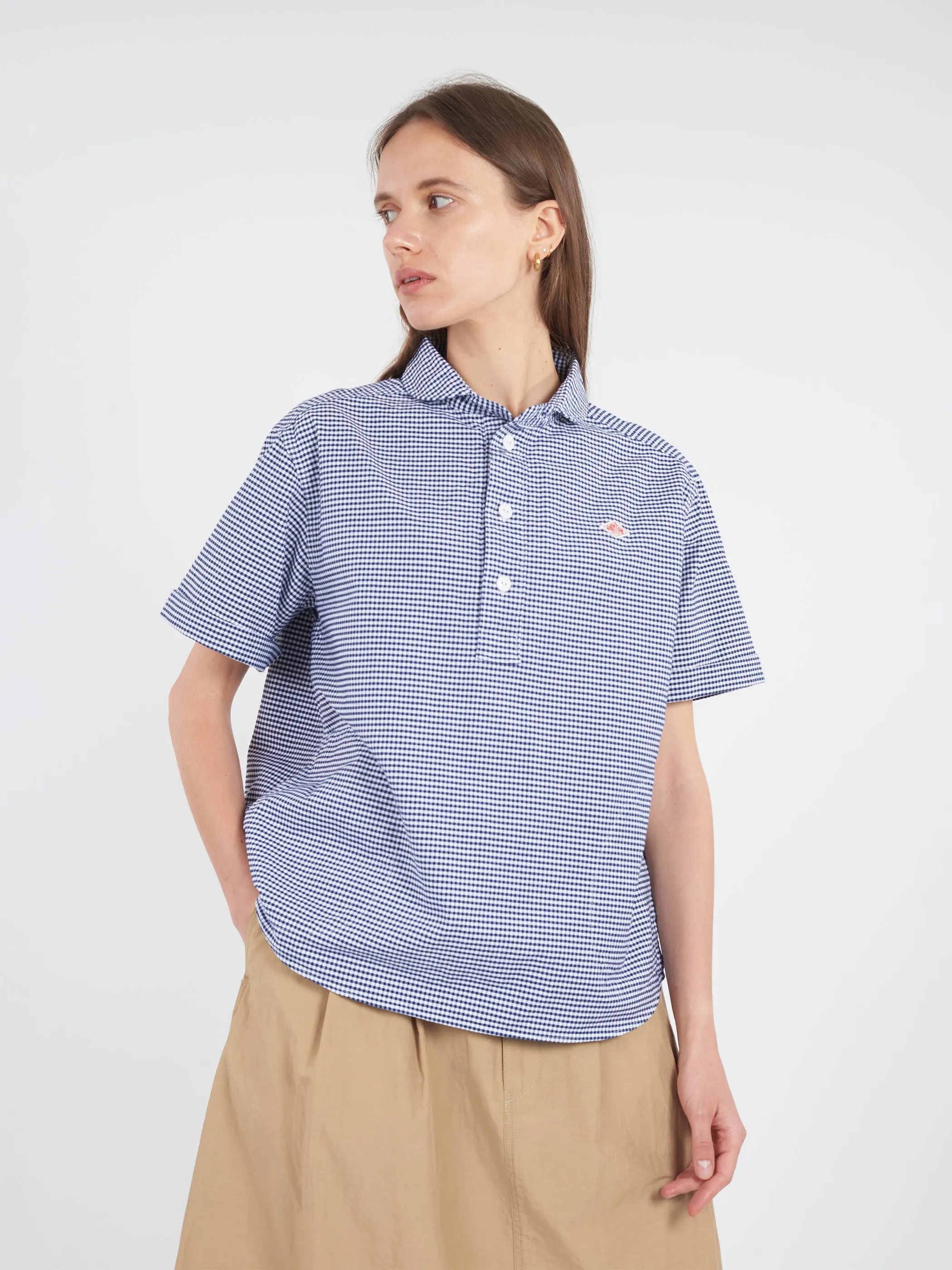 Women's Round Collar Shirt sold by gravitypope product image thumbnail 4