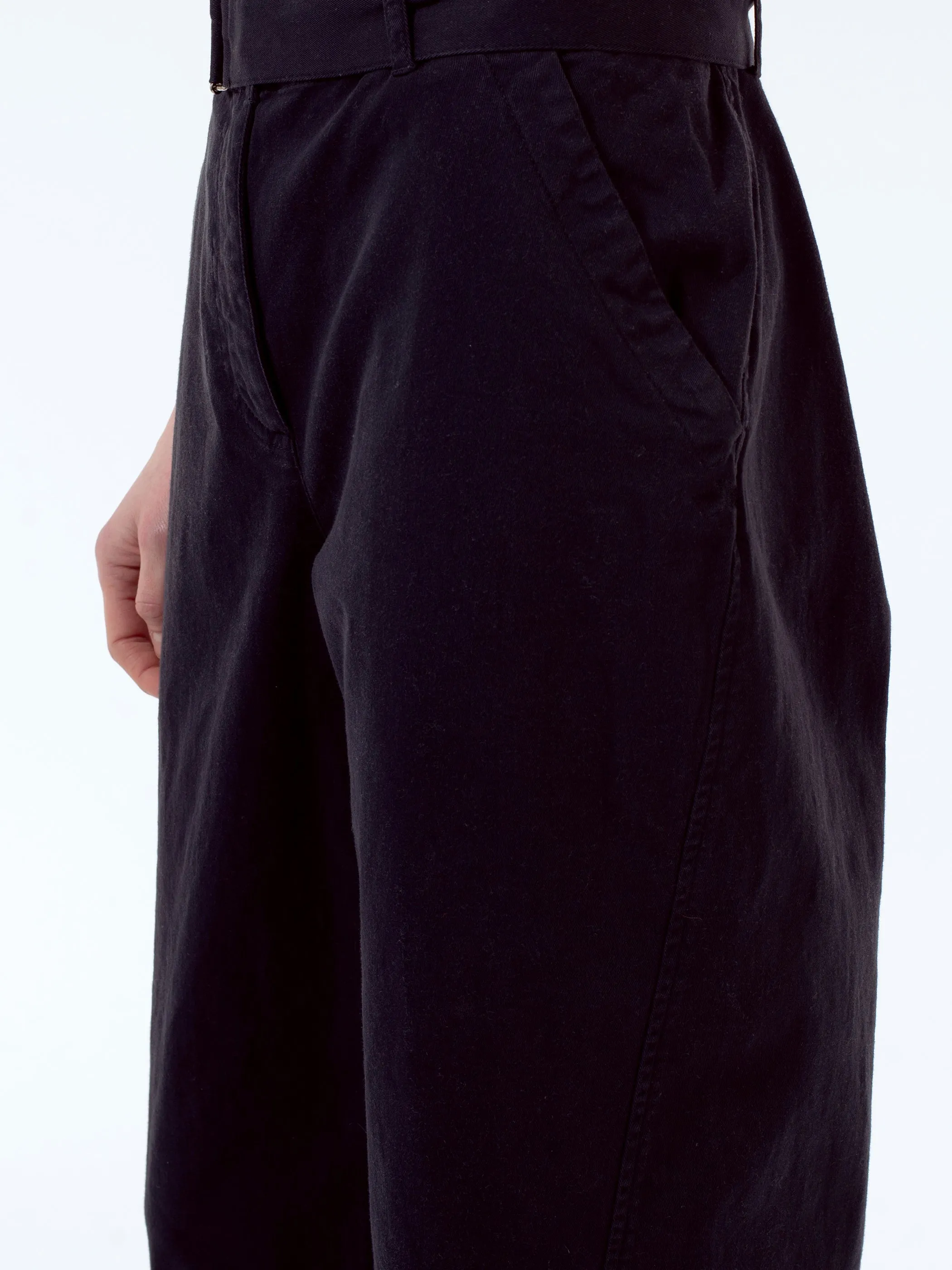 Forward Seam Cotton Twill Trousers sold by gravitypope product image thumbnail 3