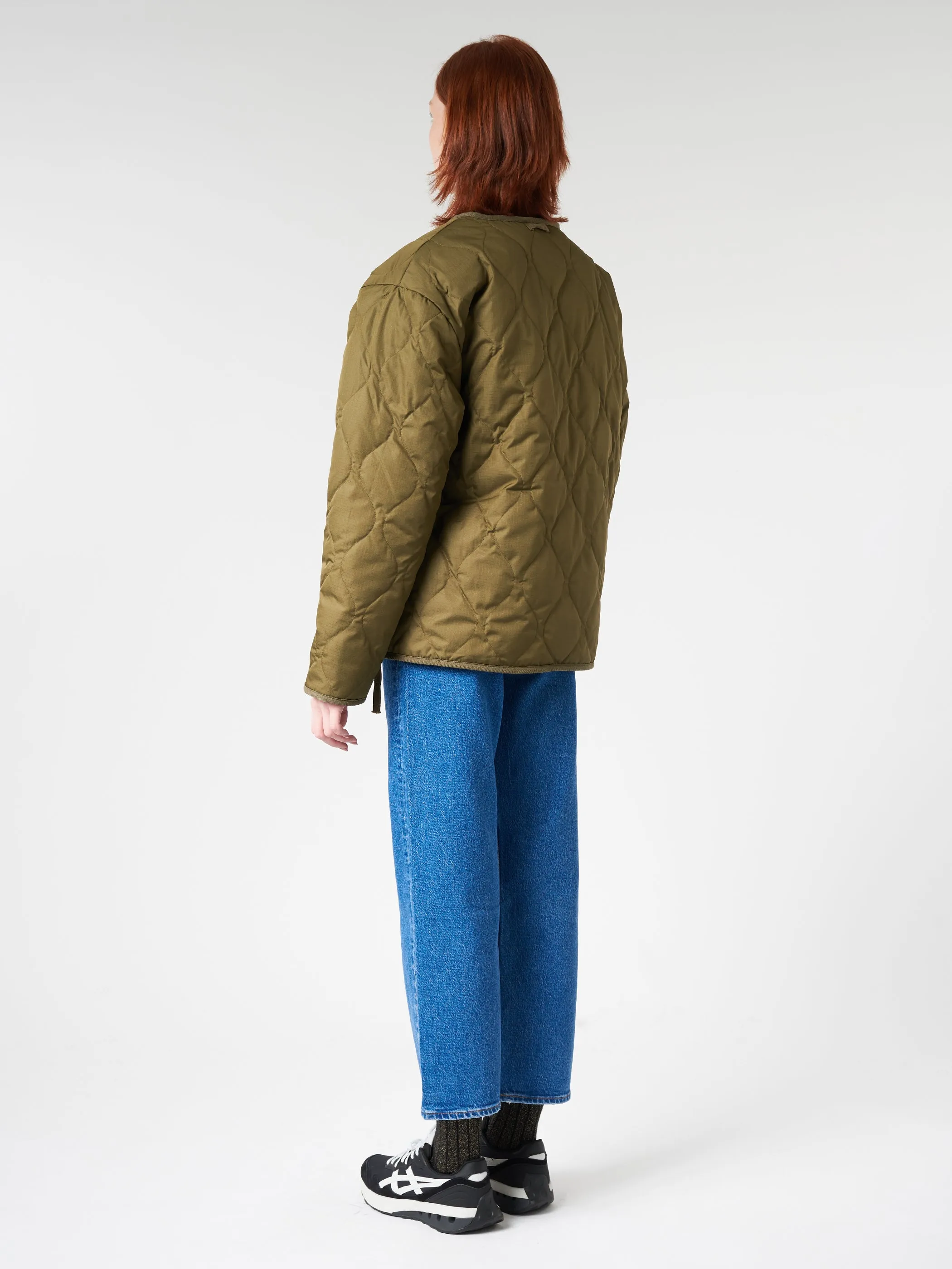 Military Reversible Crew Neck Down Jacket sold by gravitypope product image thumbnail 3