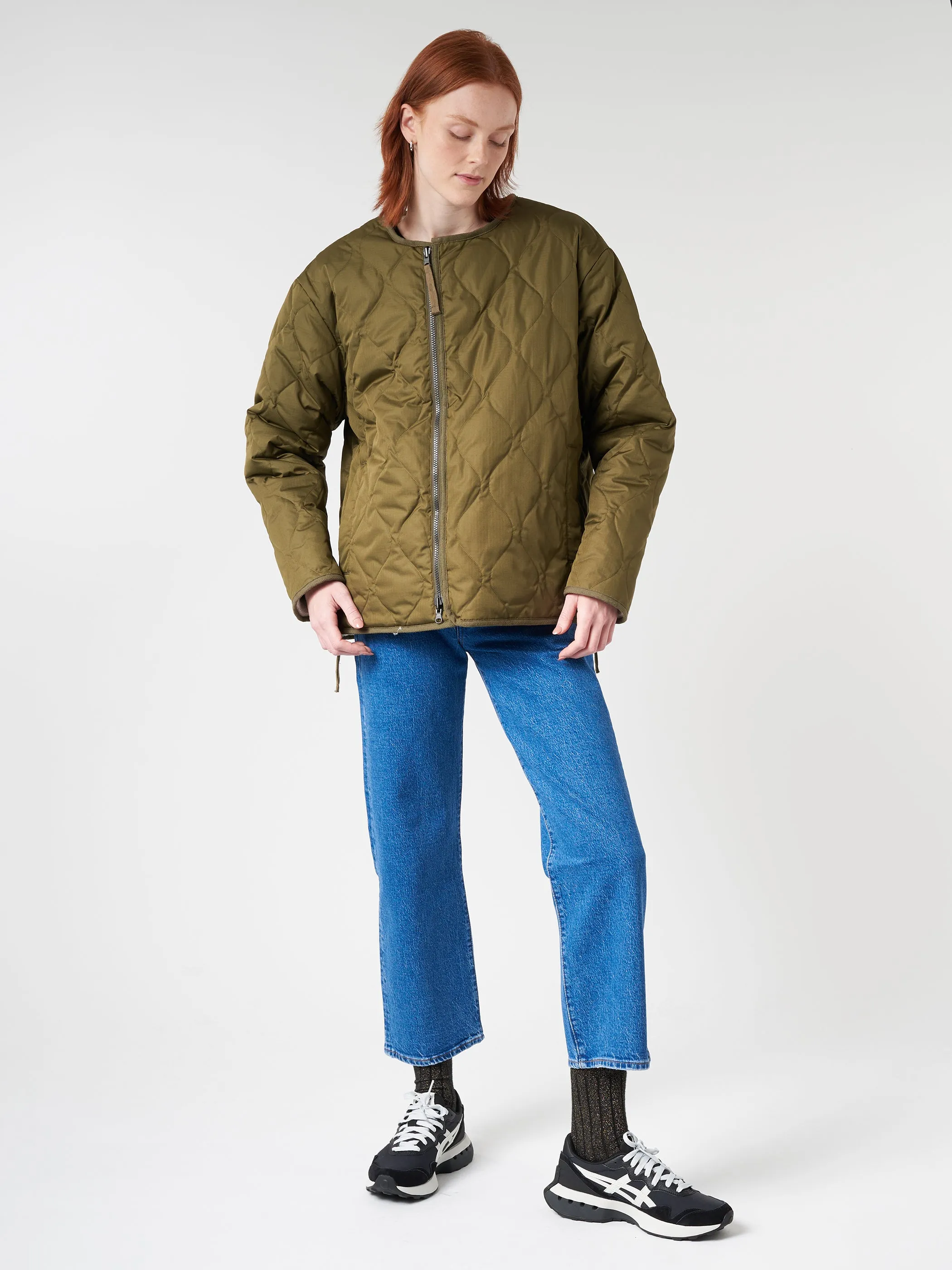Military Reversible Crew Neck Down Jacket sold by gravitypope product image thumbnail 2