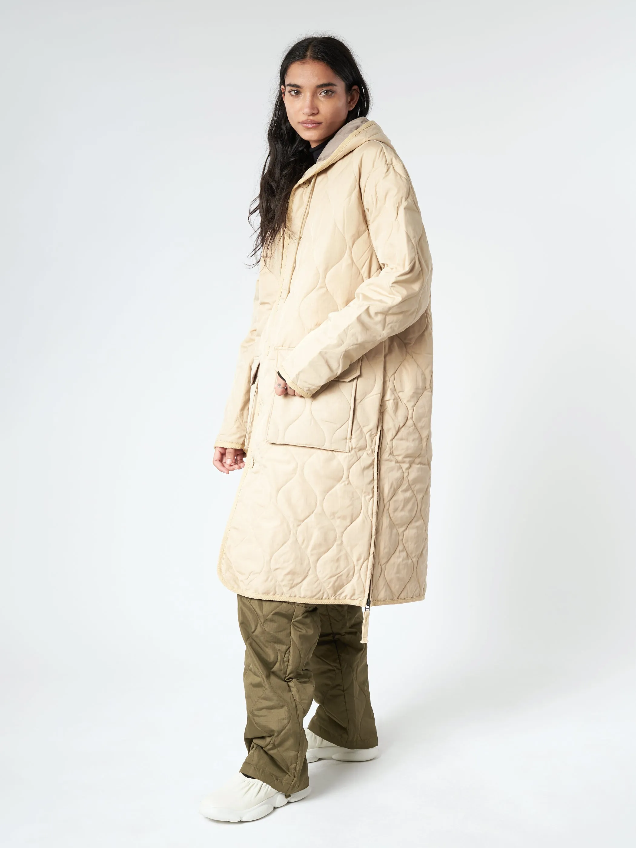 Military Hood Long Down Coat sold by gravitypope product image thumbnail 2