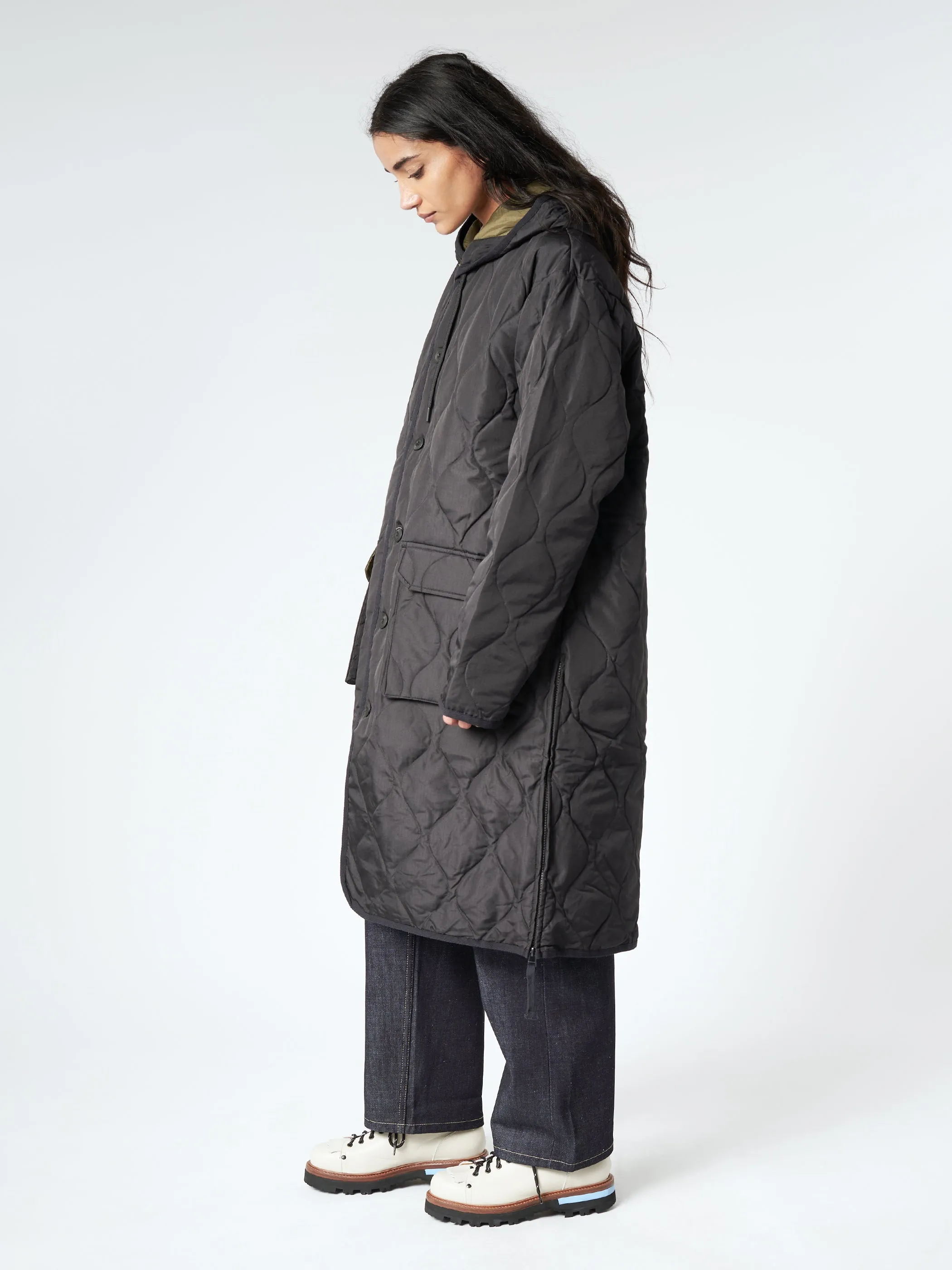 Military Hood Long Down Coat sold by gravitypope product image thumbnail 4