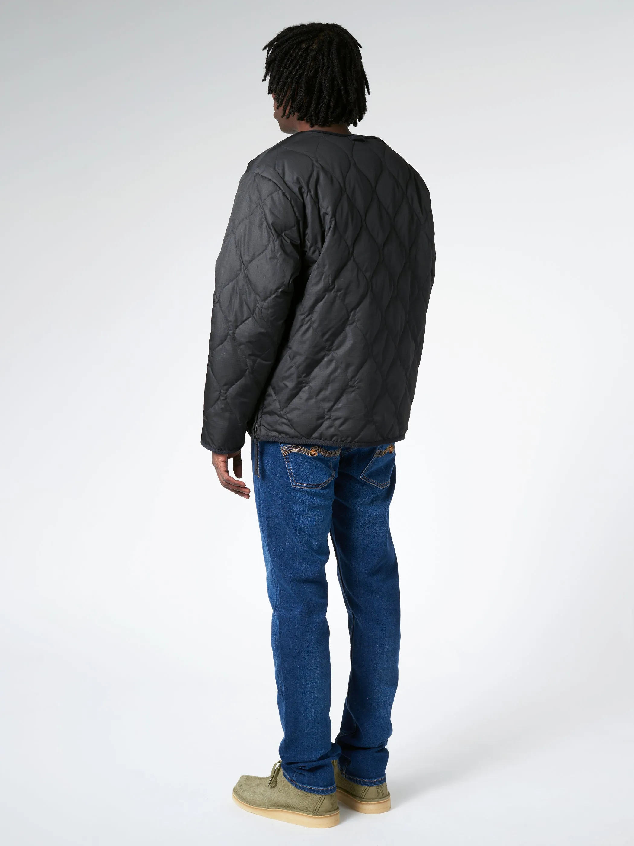 Military Reversible Crew Neck Down Jacket sold by gravitypope product image thumbnail 3