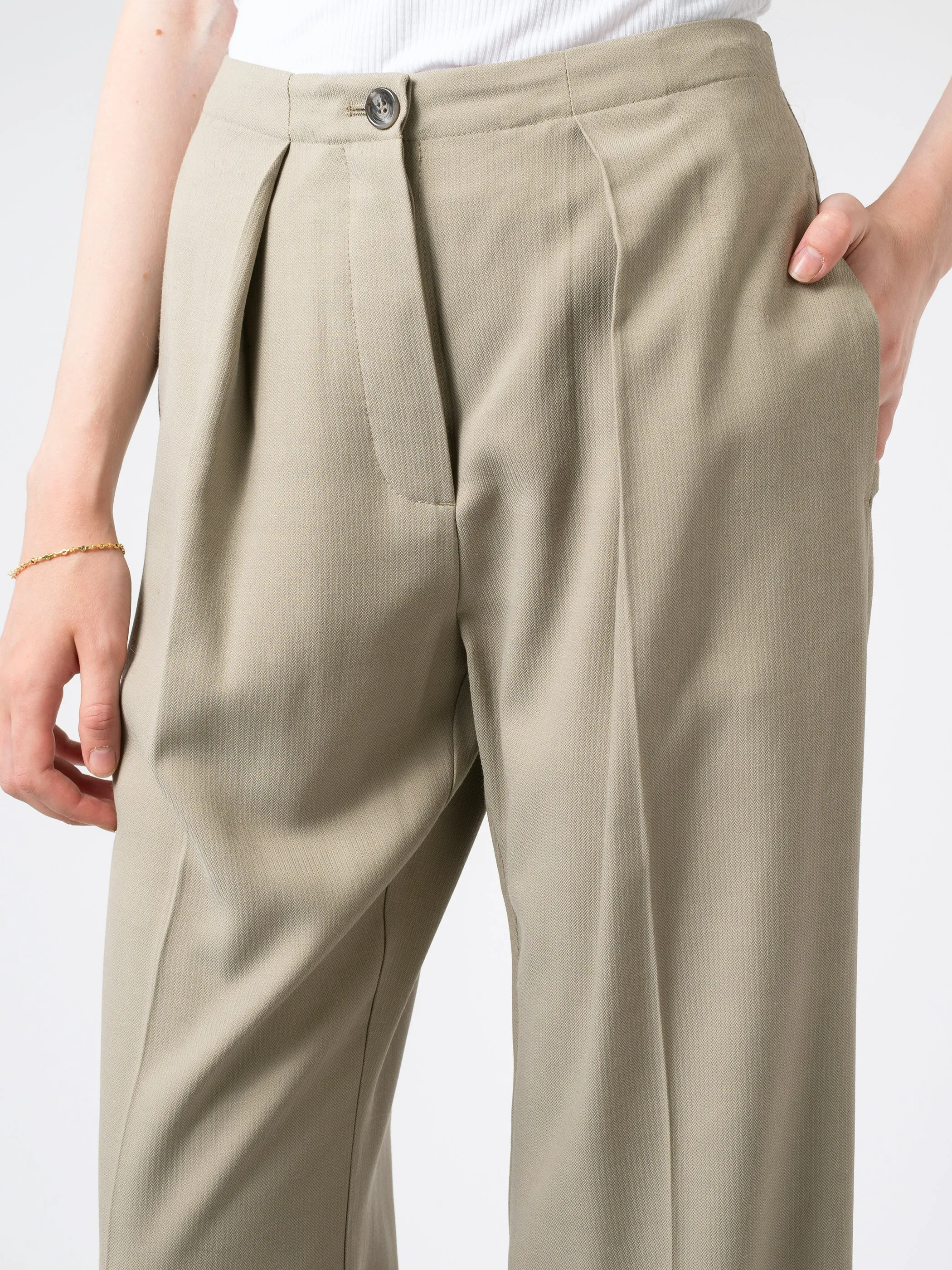 Tailored Herringbone Trousers sold by gravitypope product image thumbnail 4