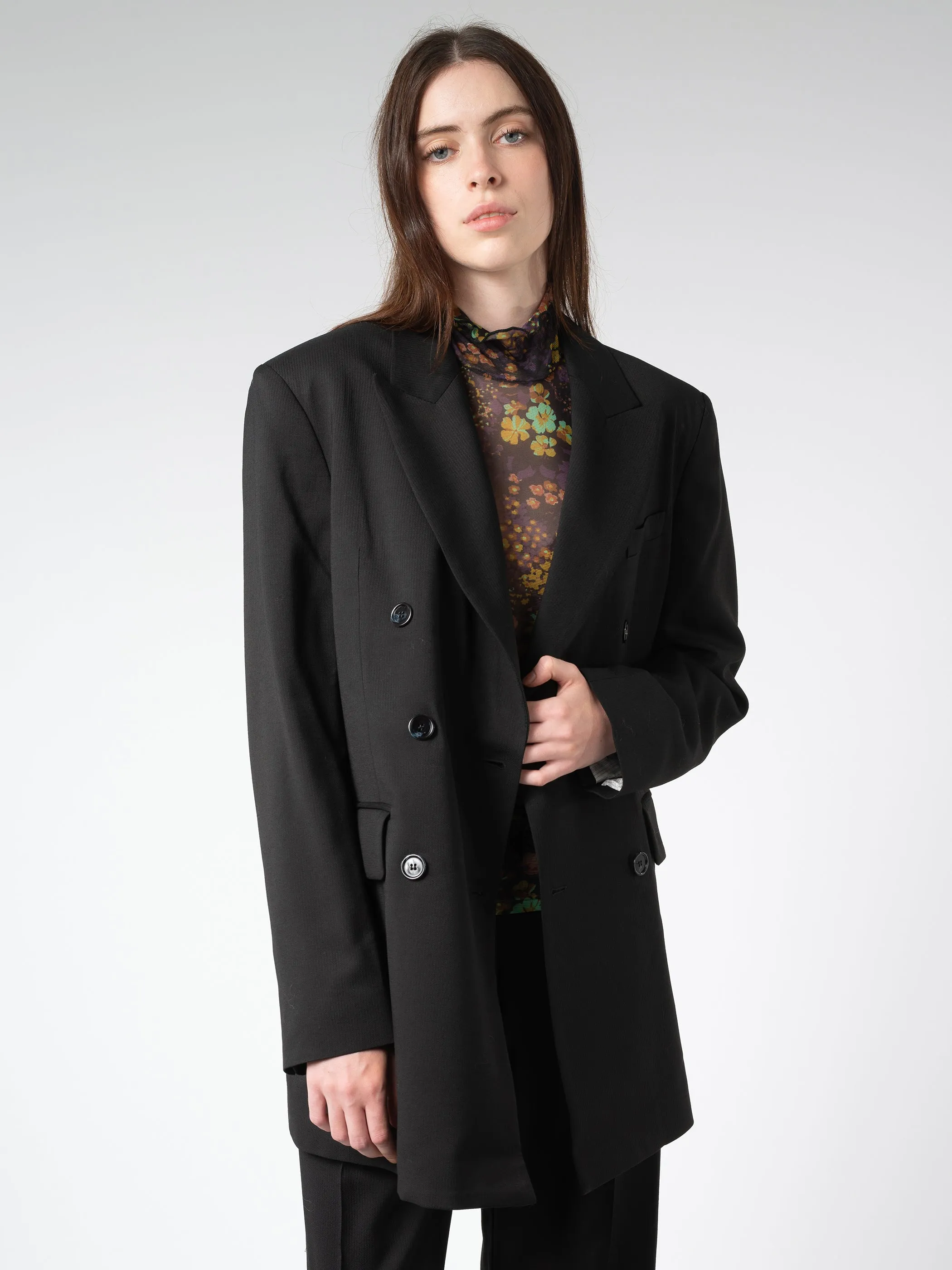 Double-Breasted Suit Jacket sold by gravitypope product image thumbnail 4