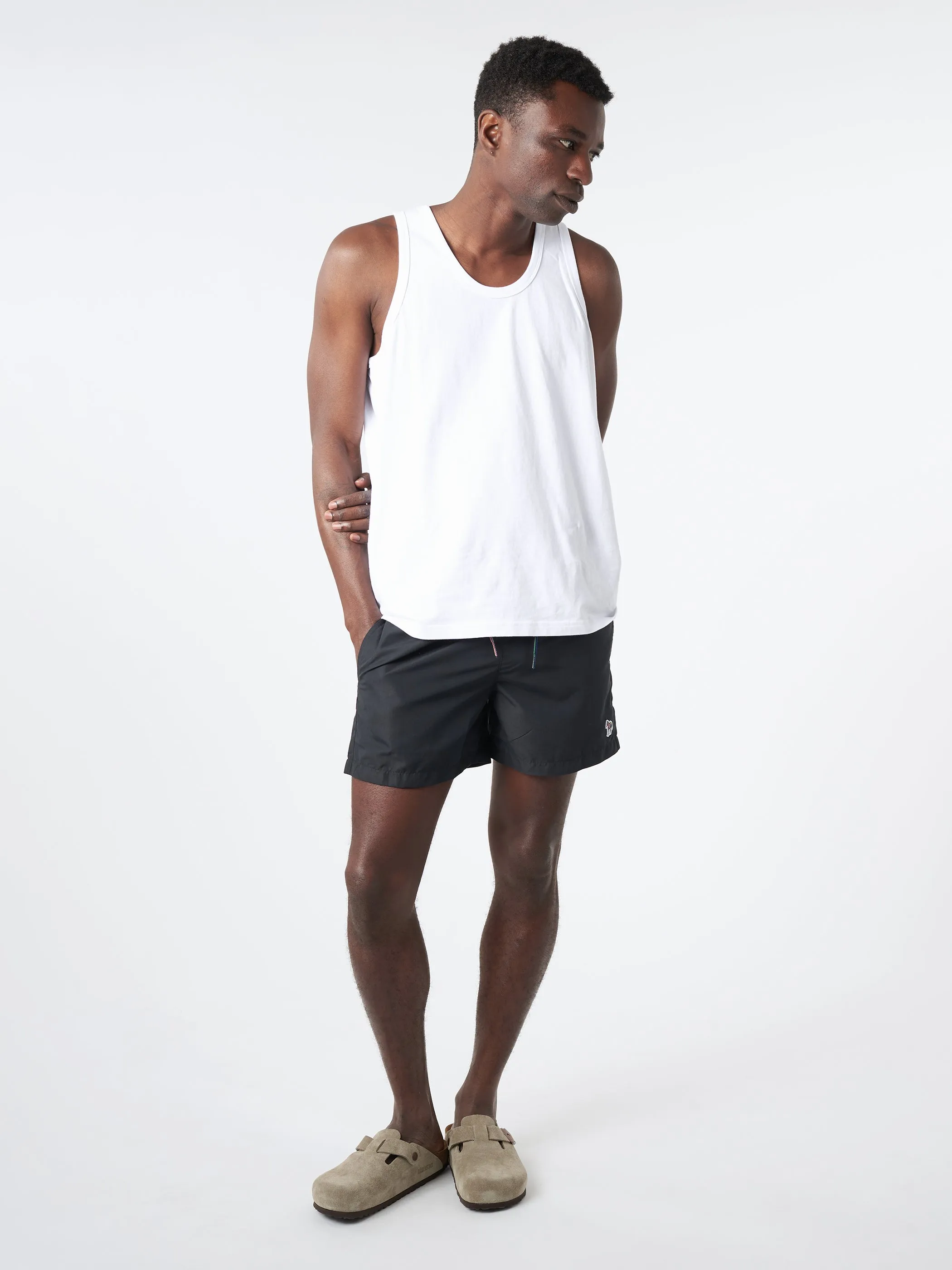 Zebra Logo Swim Shorts sold by gravitypope product image thumbnail 2