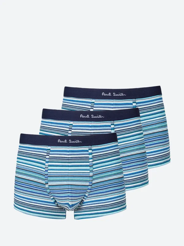 Signature Stripe Low-Rise Boxer Briefs Three Pack sold by gravitypope
