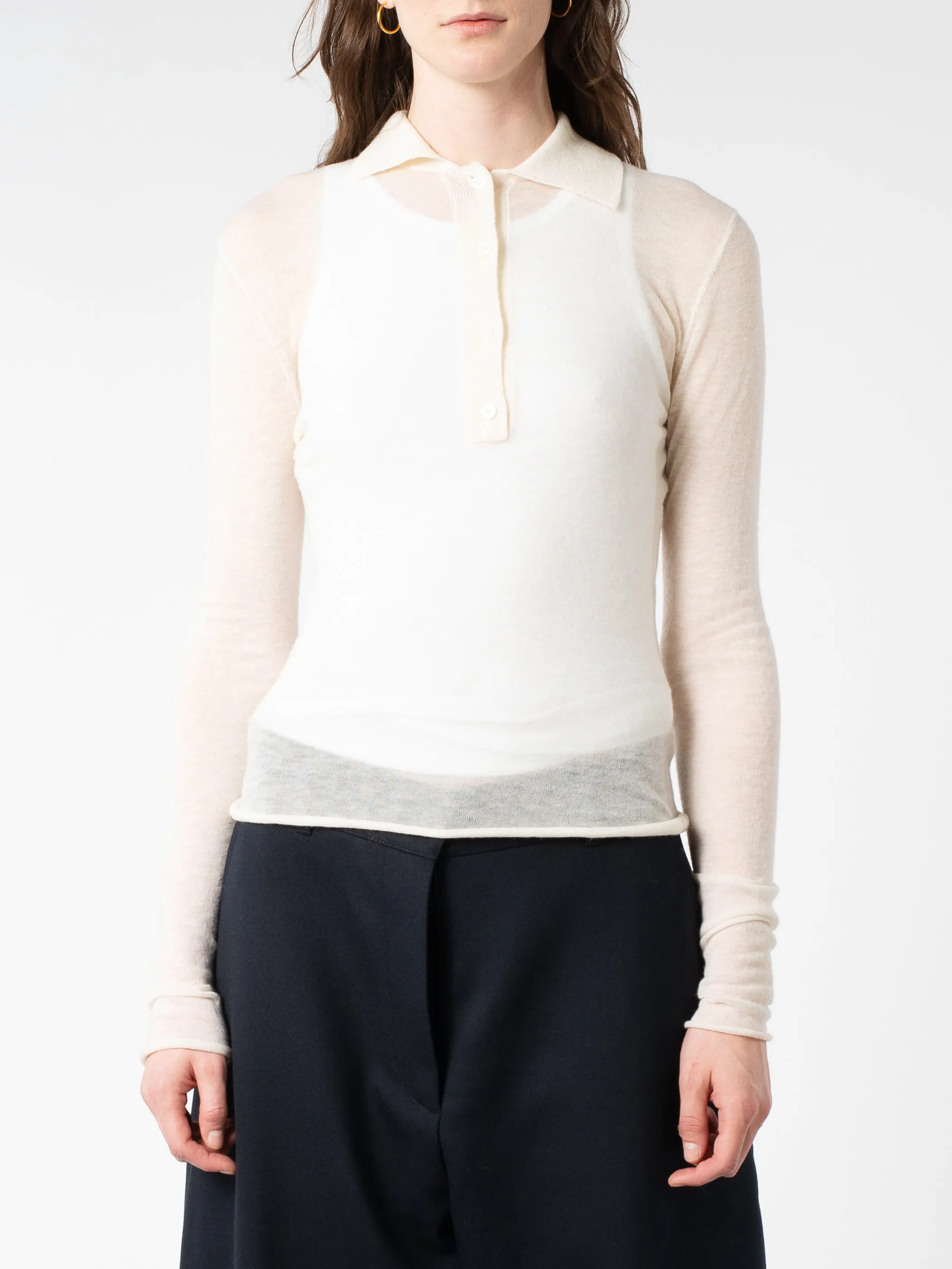 Knit Polo Sweater sold by gravitypope