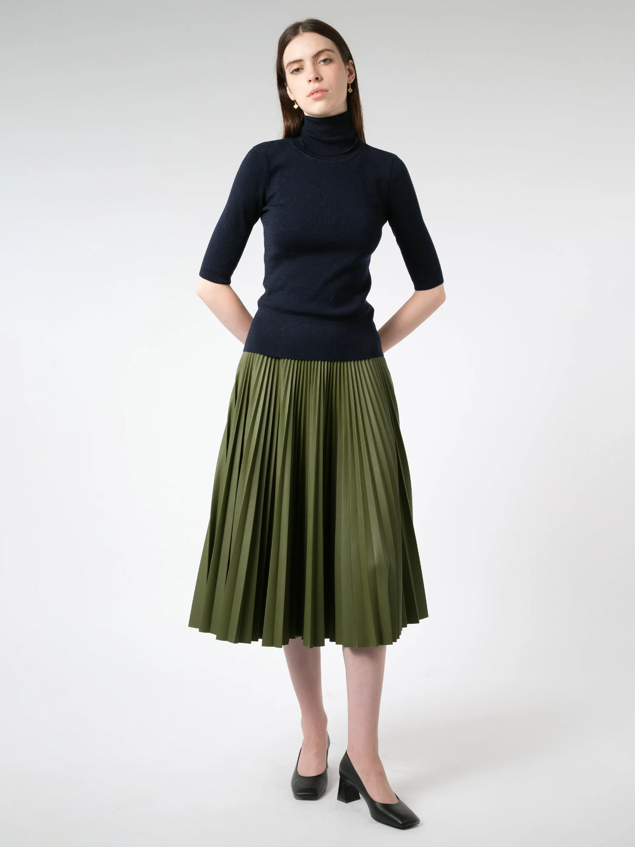 Merino Elbow Sleeve Top sold by gravitypope product image thumbnail 2