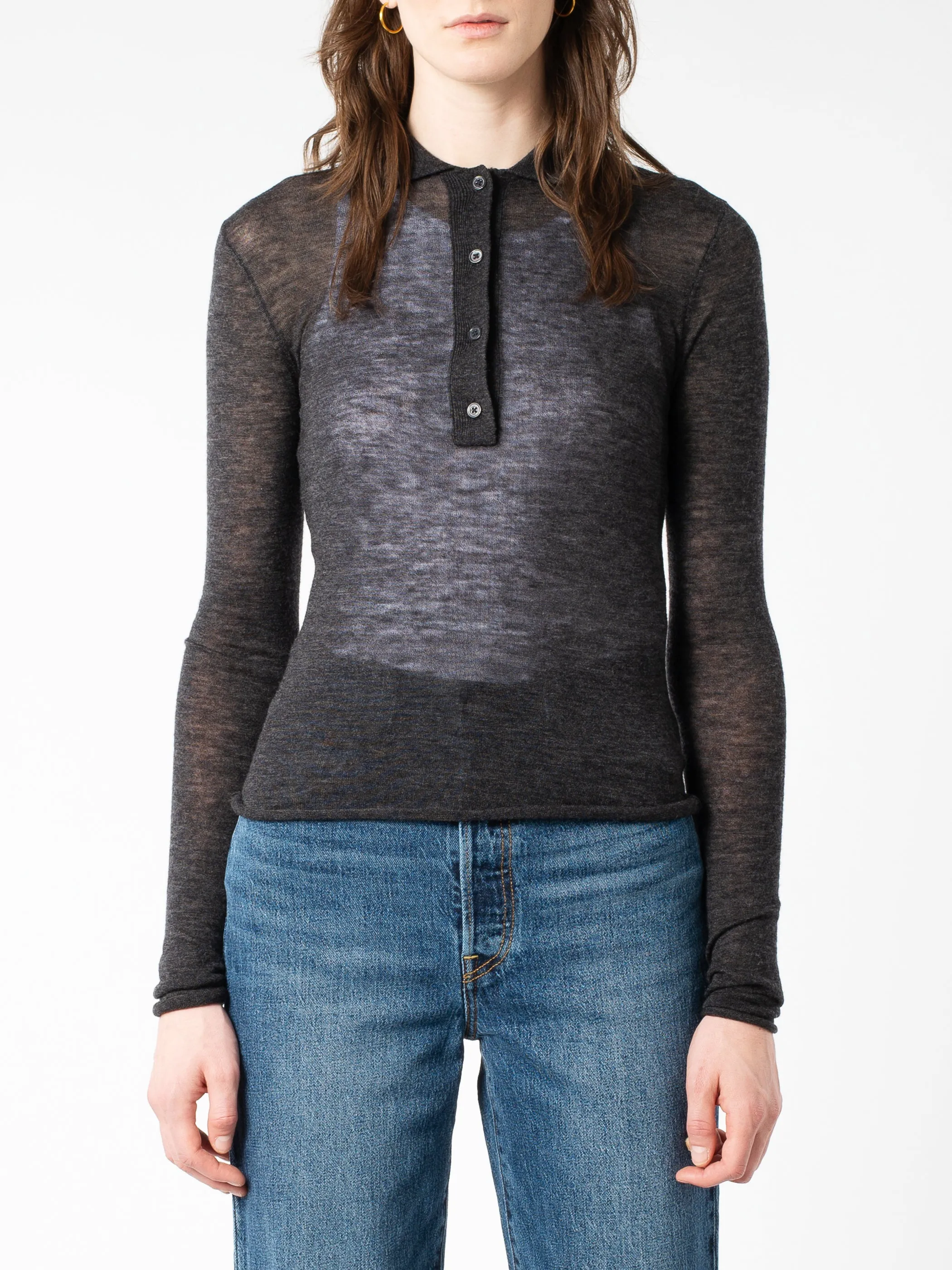 Knit Polo Sweater sold by gravitypope