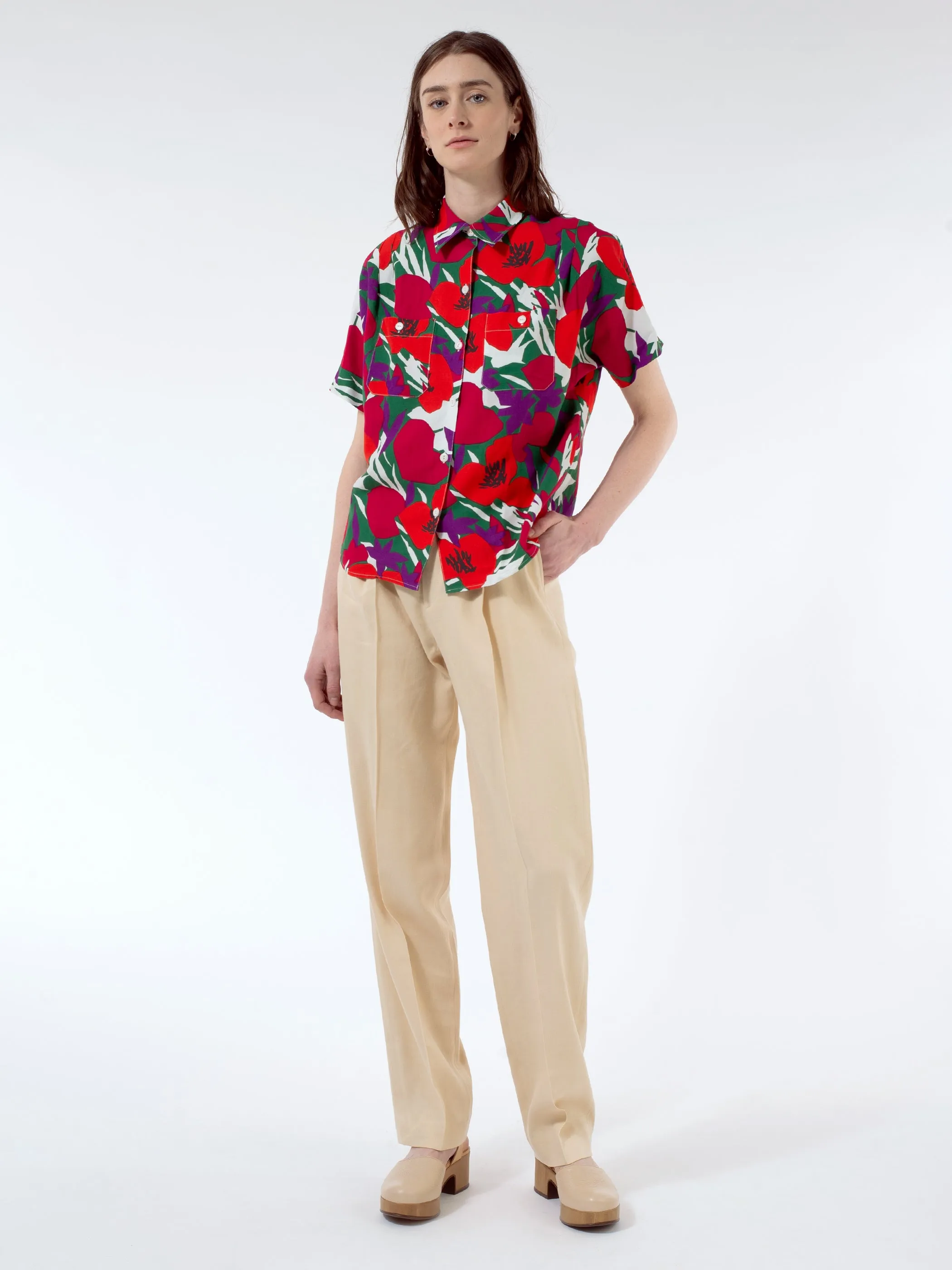 Julie Linen Trousers sold by gravitypope product image thumbnail 2