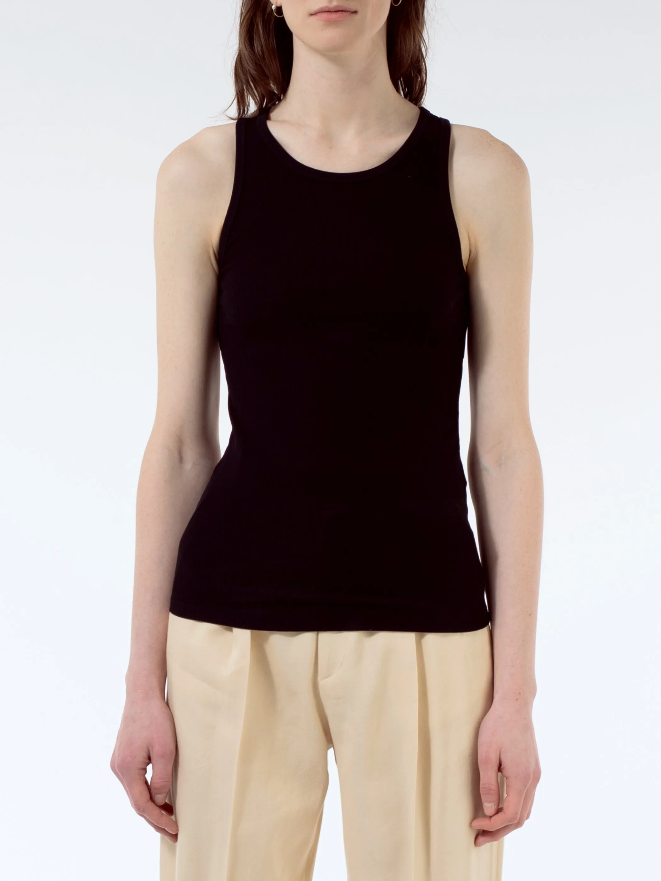 Fine Rib Tank sold by gravitypope