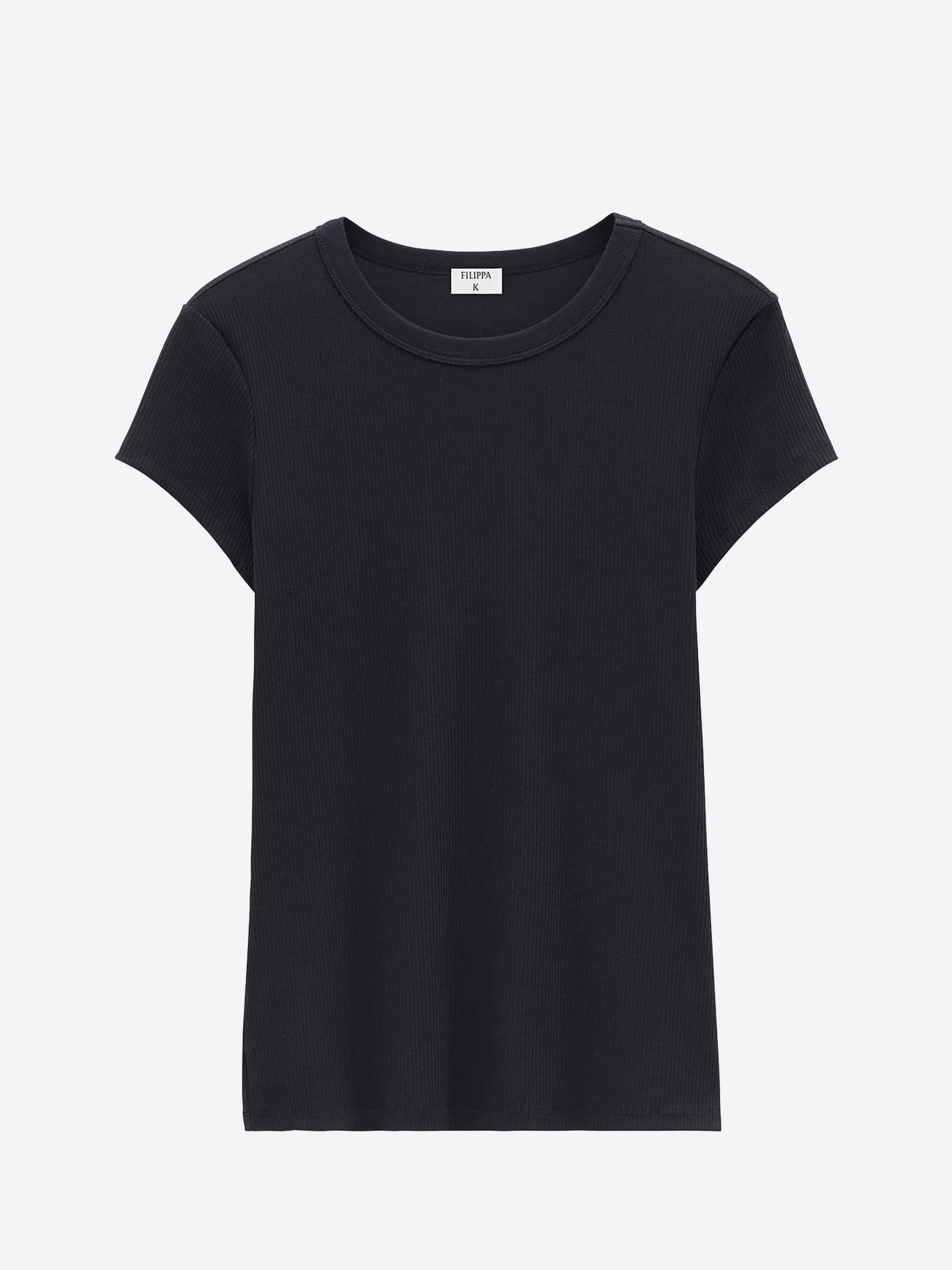 Fine Rib Tee sold by gravitypope product image thumbnail 5