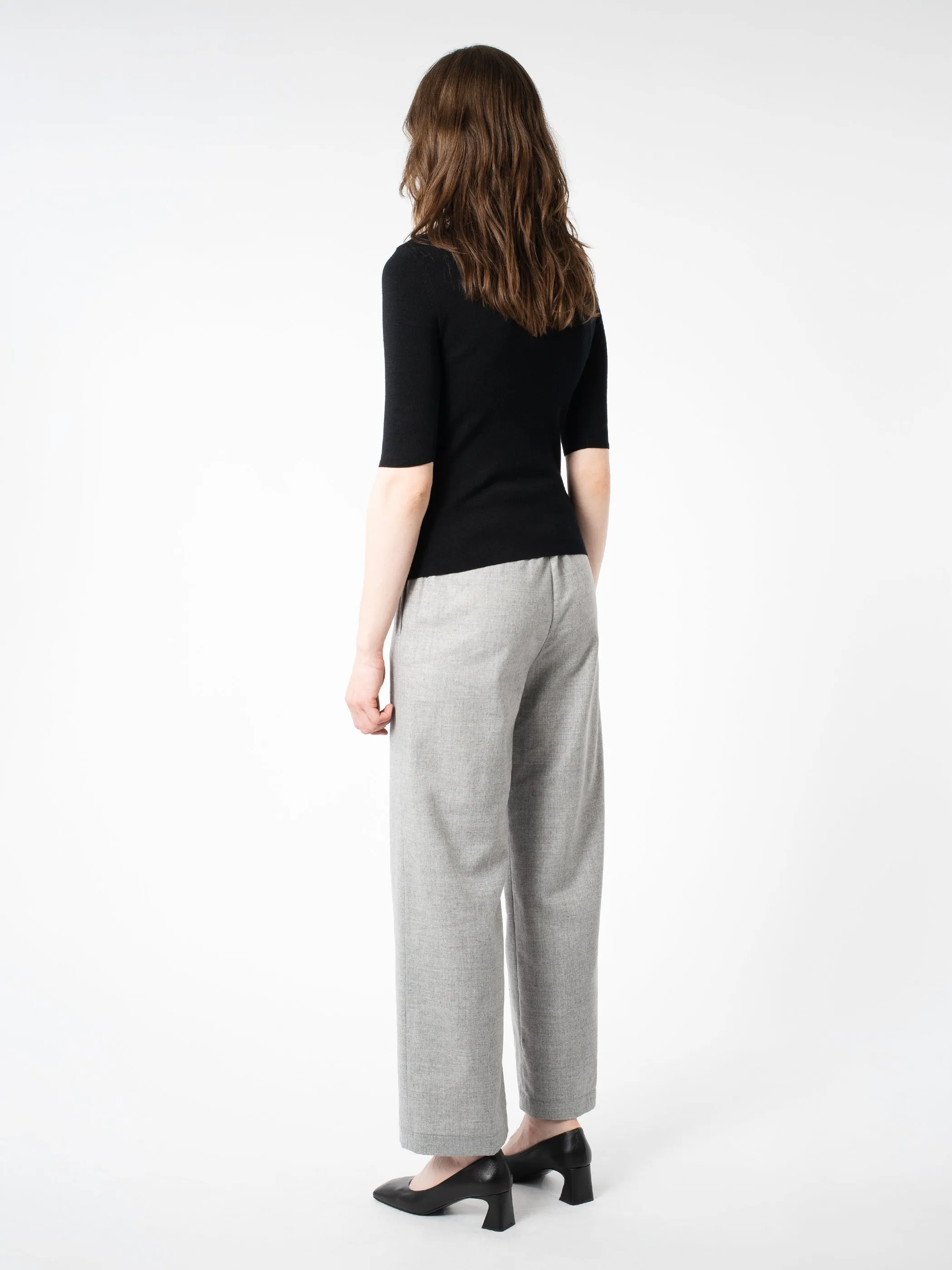 Merino Elbow Sleeve Top sold by gravitypope product image thumbnail 3