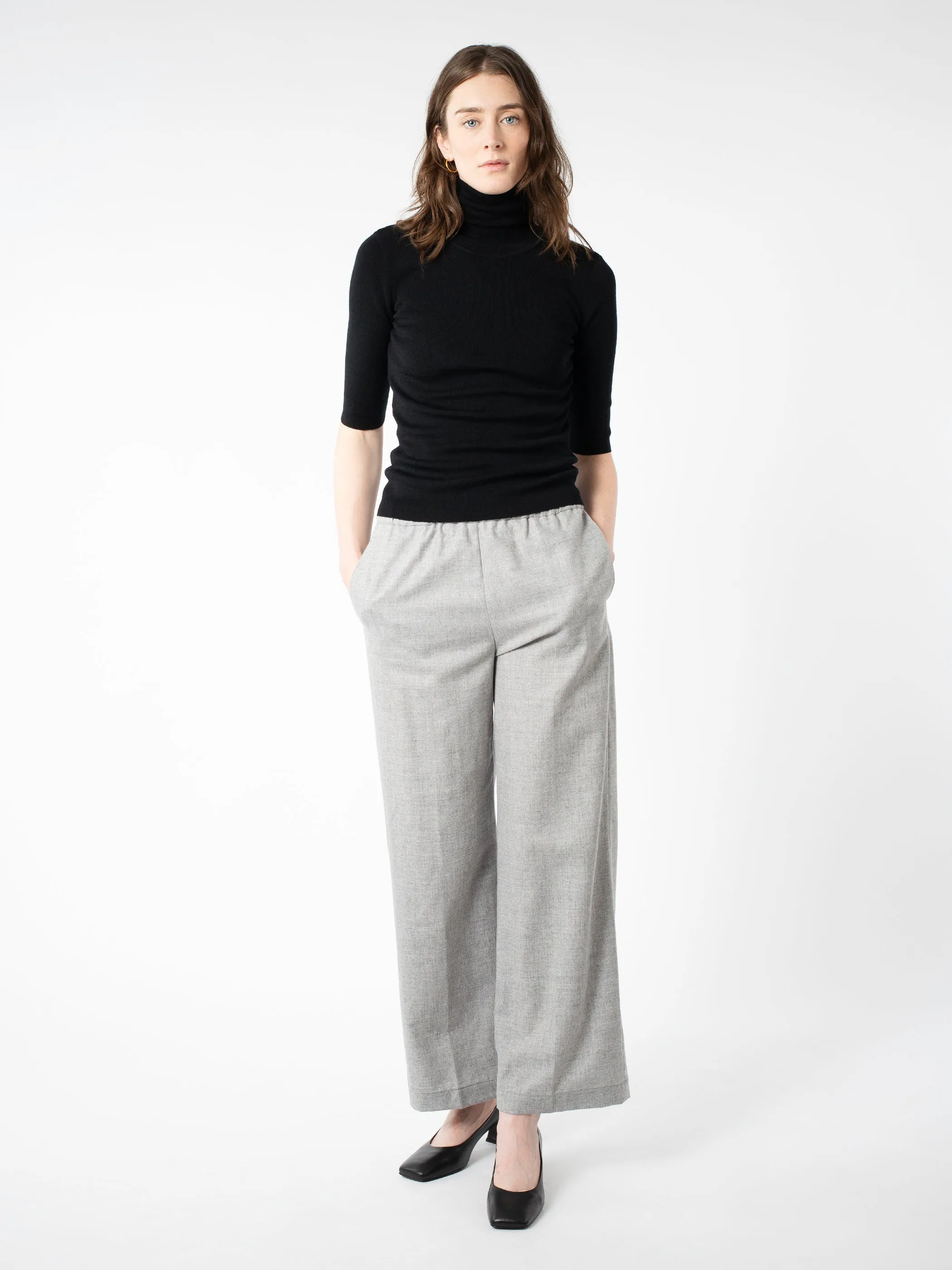 Merino Elbow Sleeve Top sold by gravitypope product image thumbnail 2