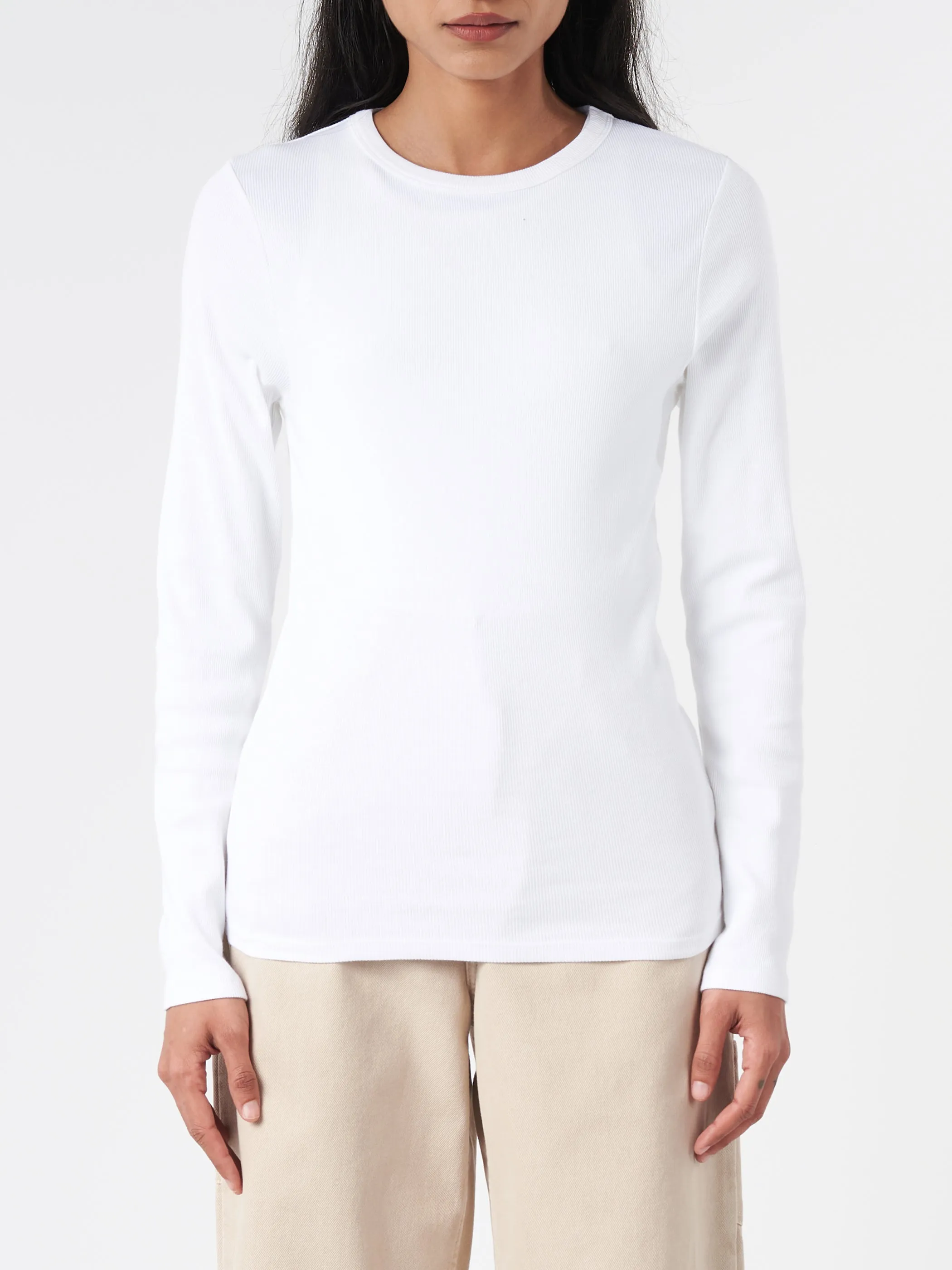 Women Organic Rib Long Sleeve Tee sold by gravitypope