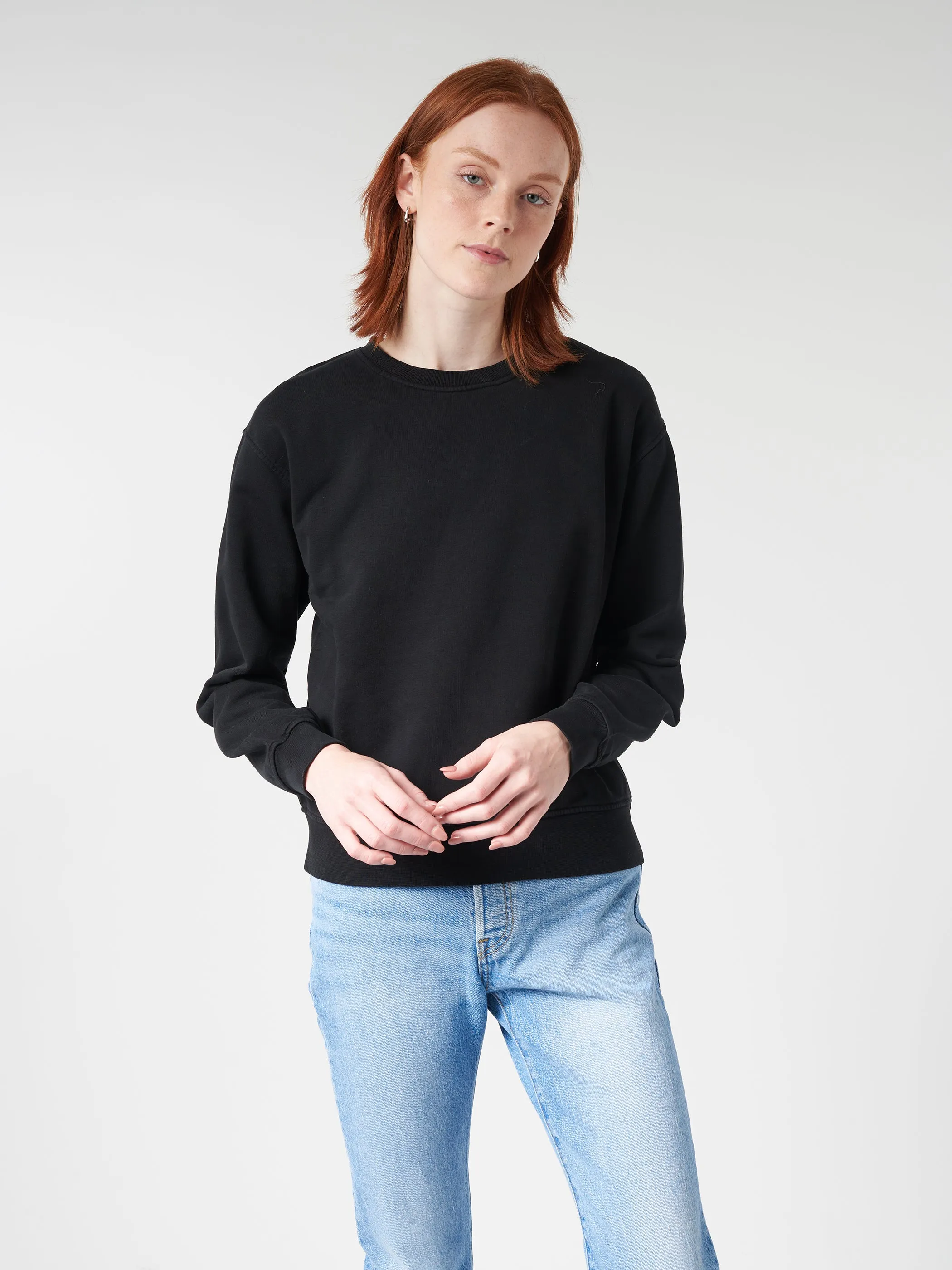 Women Classic Organic Crew sold by gravitypope product image thumbnail 4