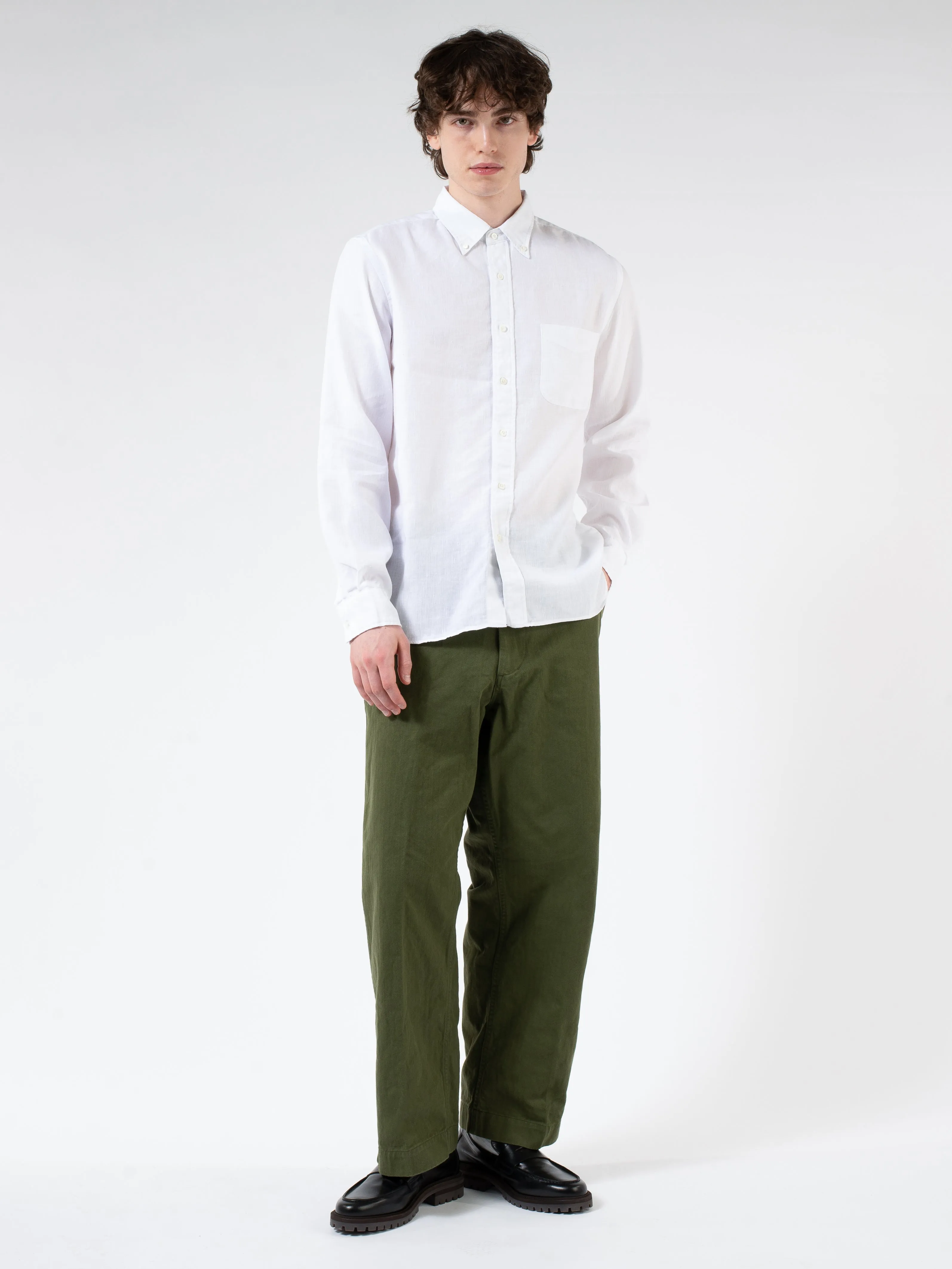 Linen Coolmax Button-Down Shirt sold by gravitypope product image thumbnail 2