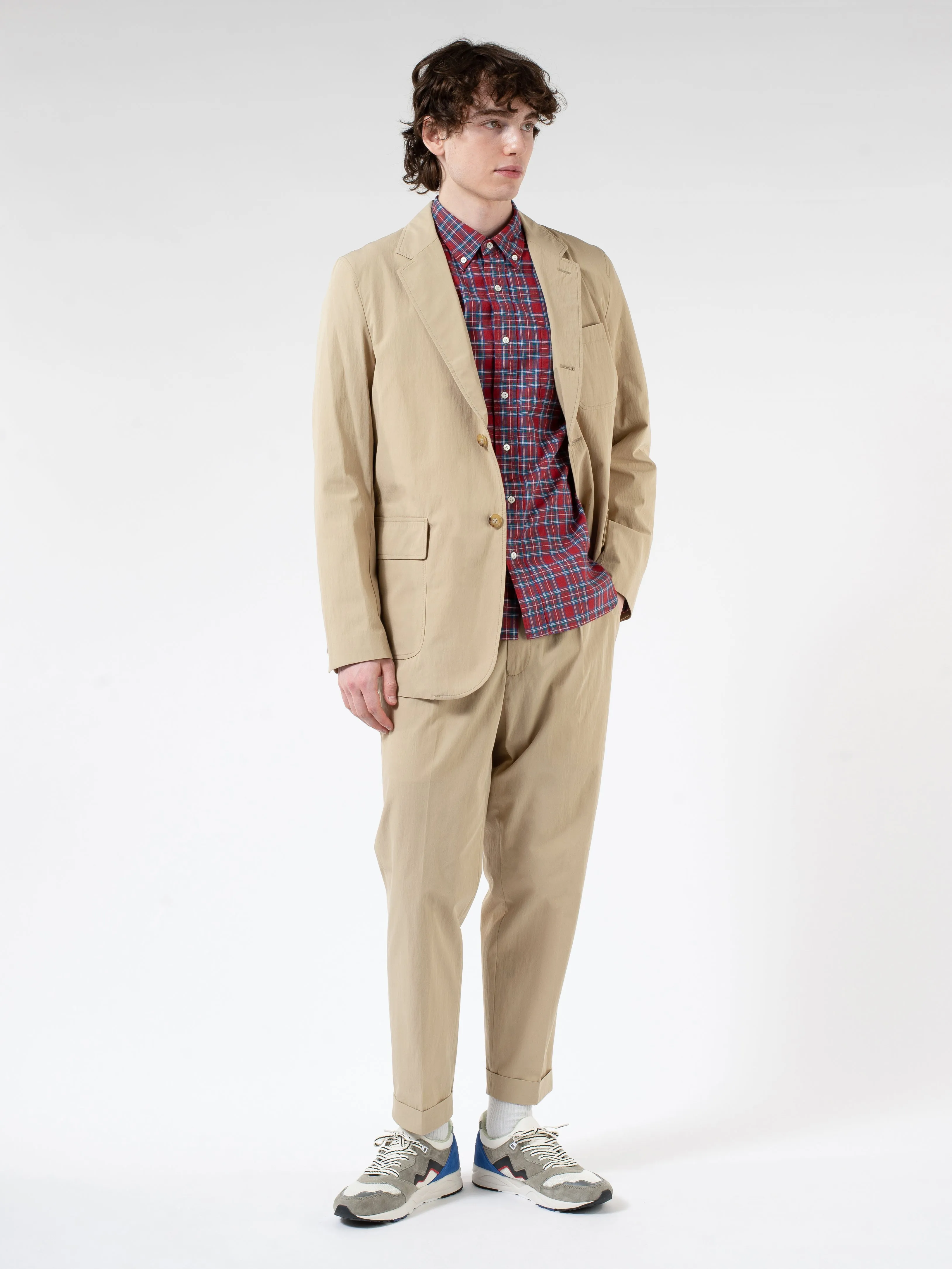 1 Pleat Comfort Cloth Travel Trousers sold by gravitypope product image thumbnail 2