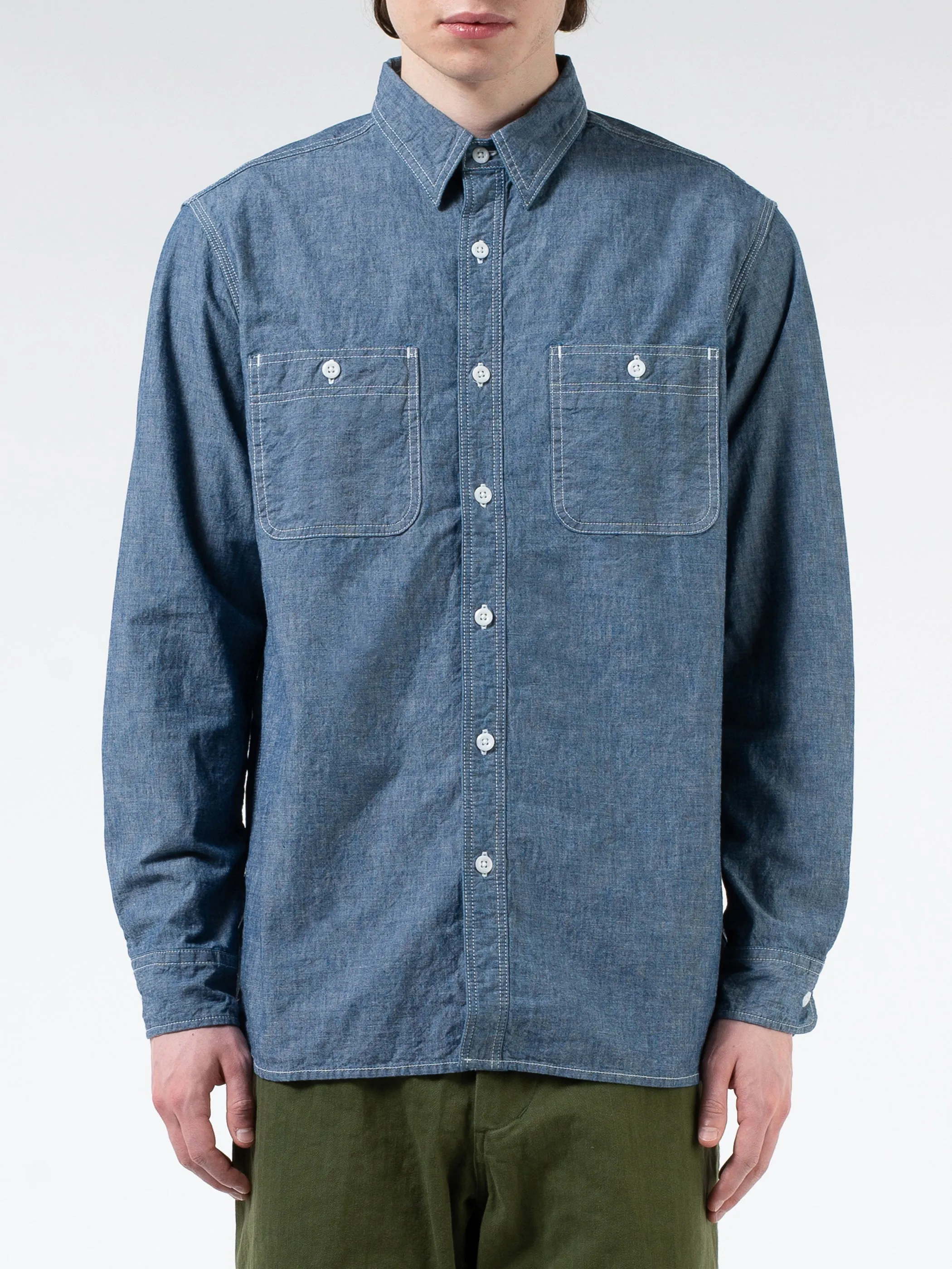 Chambray Work Shirt sold by gravitypope