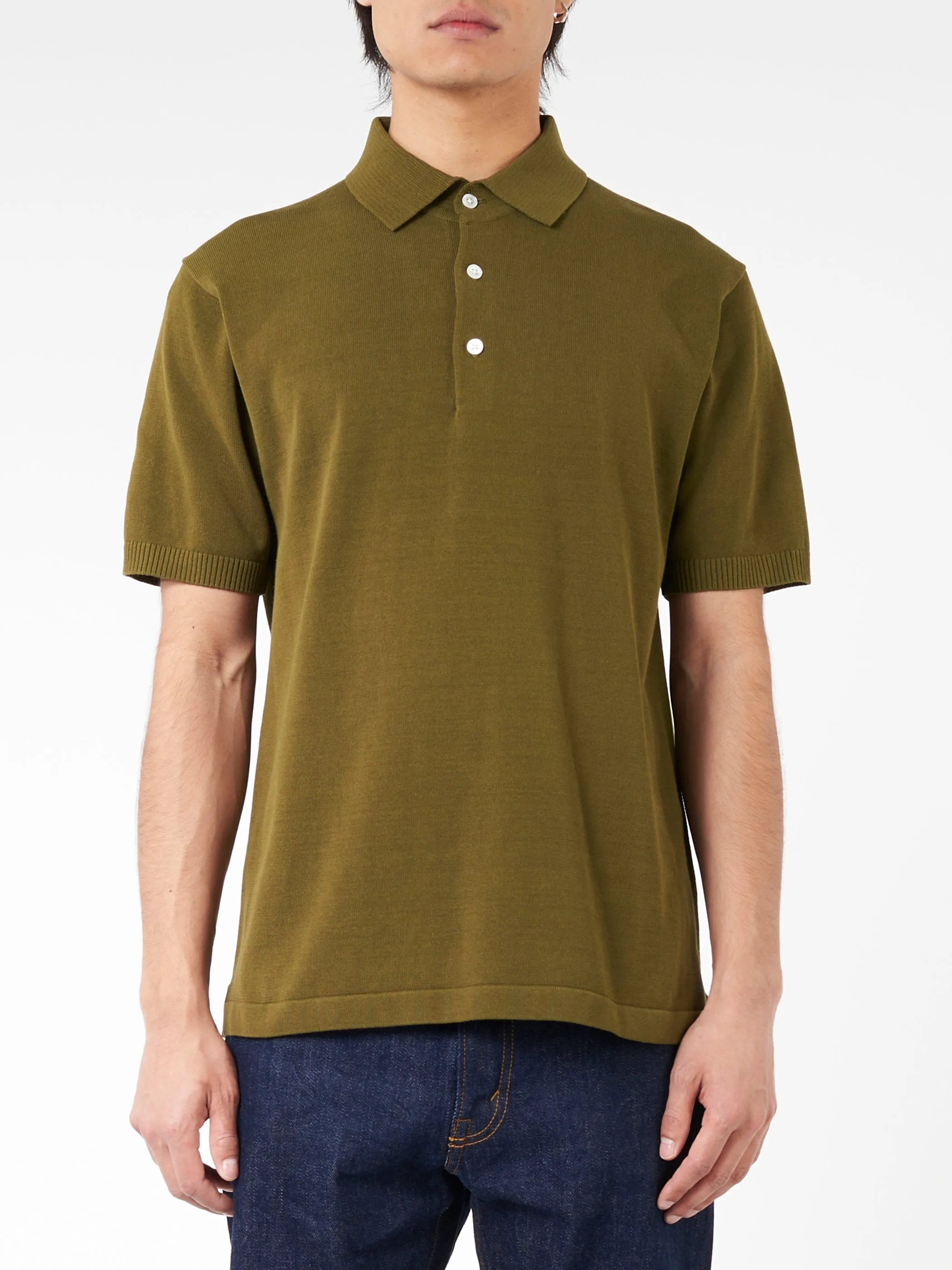 Knit Polo Shirt sold by gravitypope