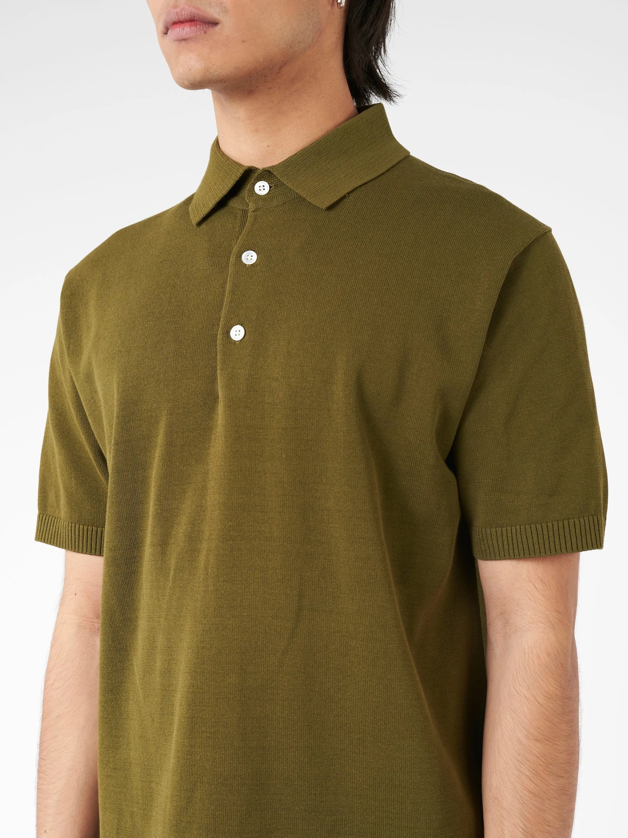 Knit Polo Shirt sold by gravitypope product image thumbnail 4
