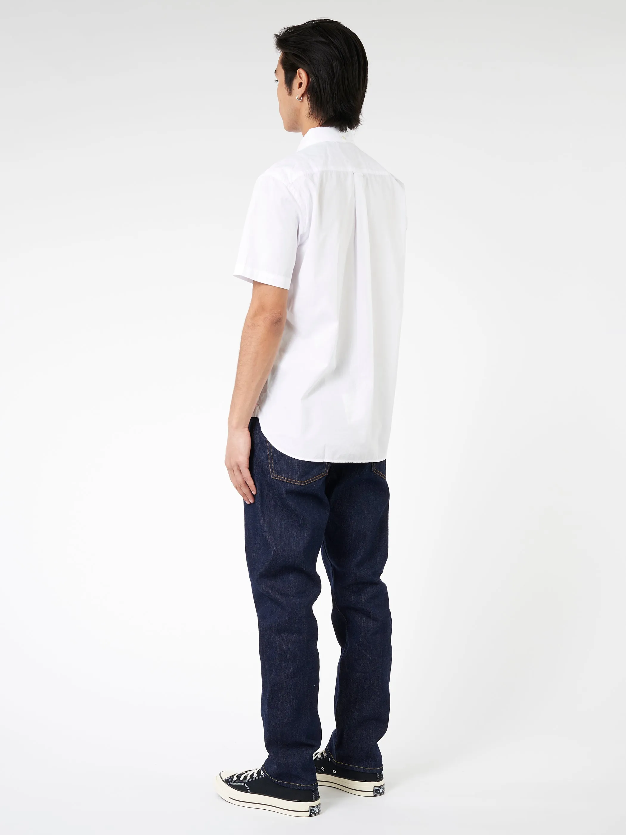 Color Broad Short Sleeve Button Down Shirt sold by gravitypope product image thumbnail 3