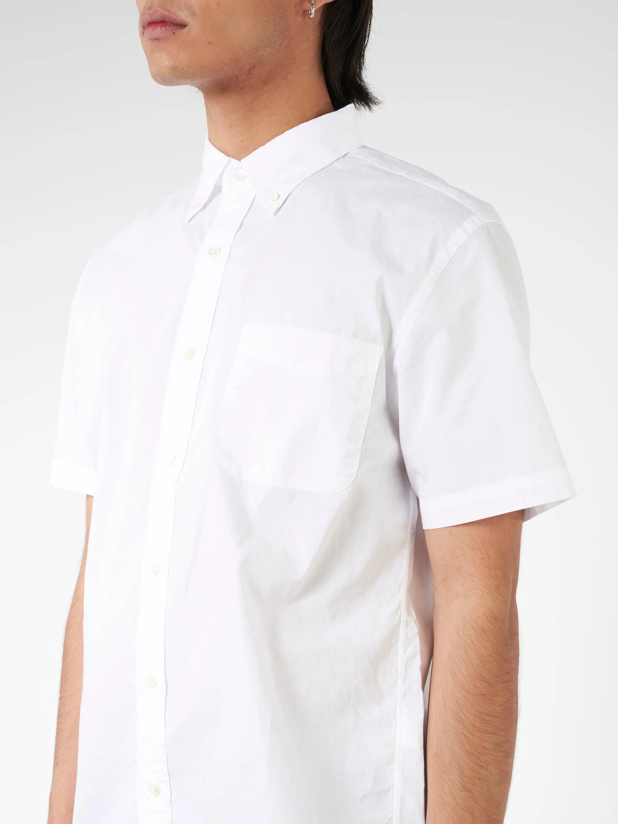 Color Broad Short Sleeve Button Down Shirt sold by gravitypope product image thumbnail 4