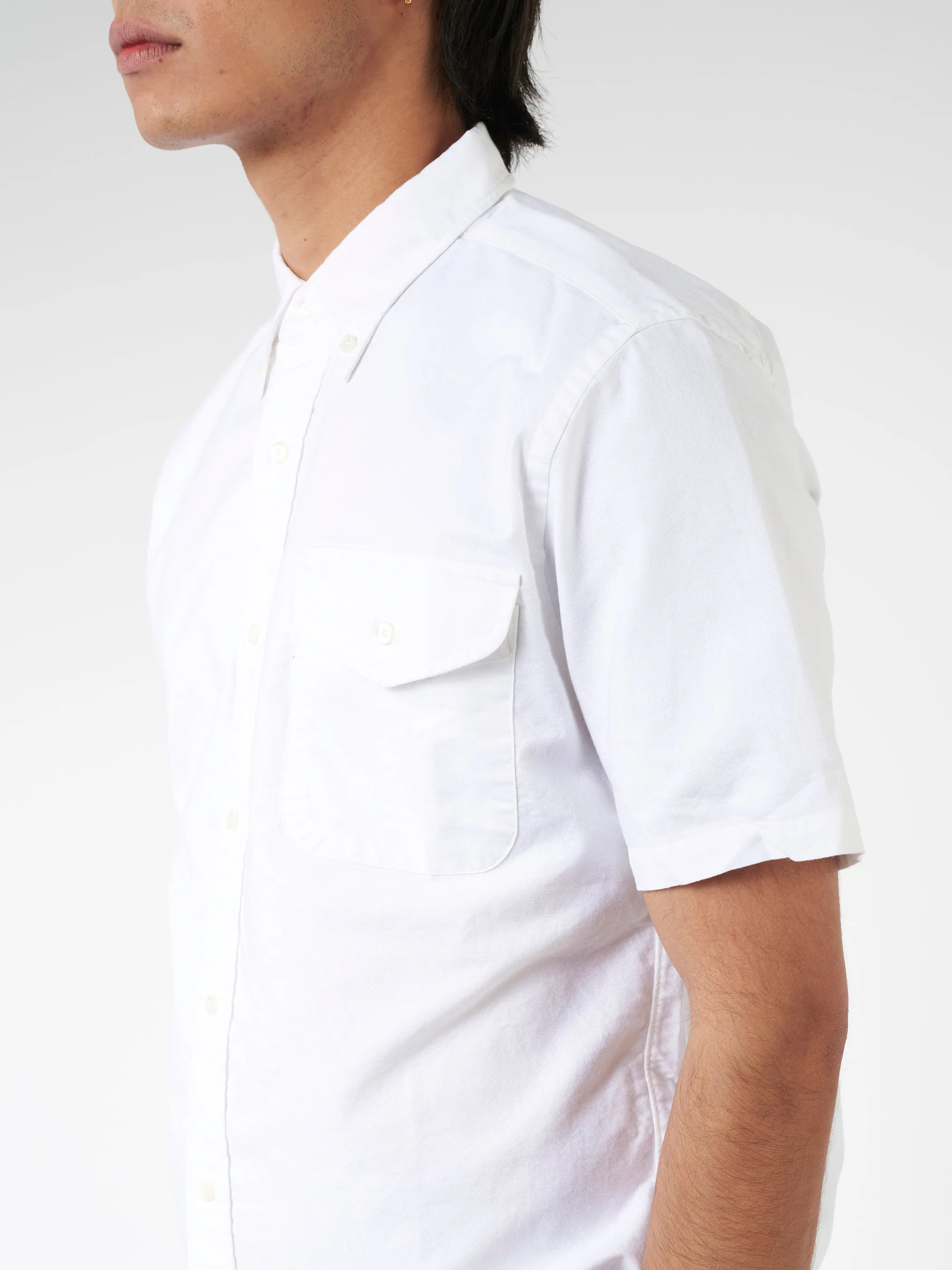 Oxford Short Sleeve Button-Down Shirt sold by gravitypope product image thumbnail 4