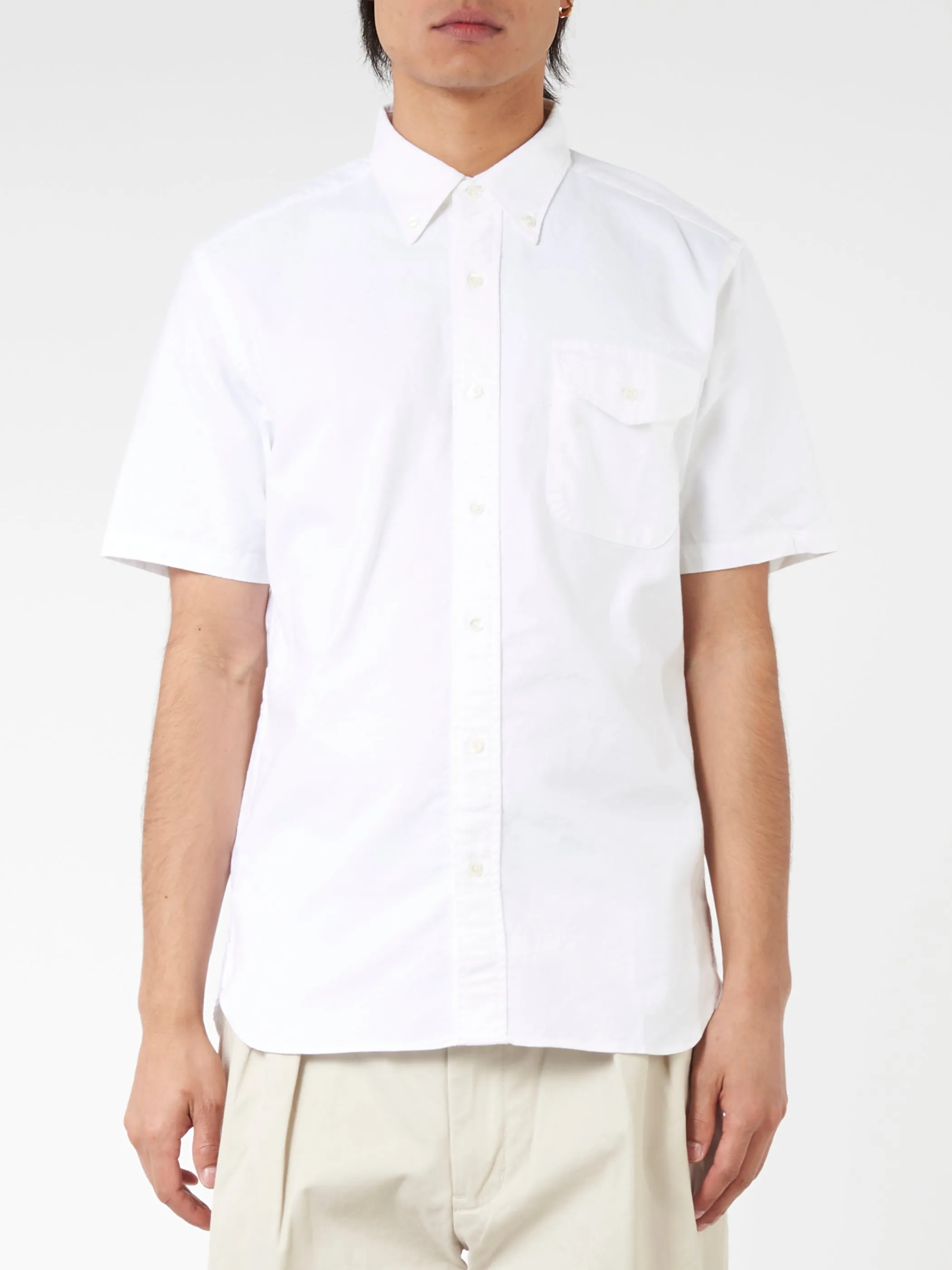 Oxford Short Sleeve Button-Down Shirt sold by gravitypope
