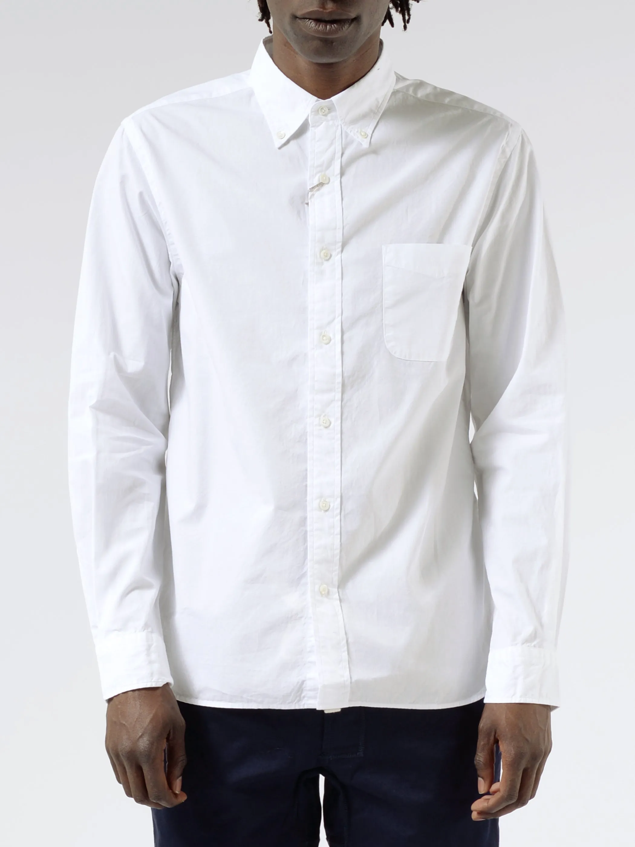 Color Broad Button-Down Shirt sold by gravitypope