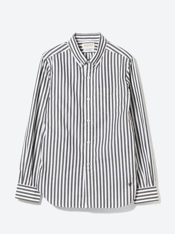 Long Stripe BD Shirt made by BEAMS BOY