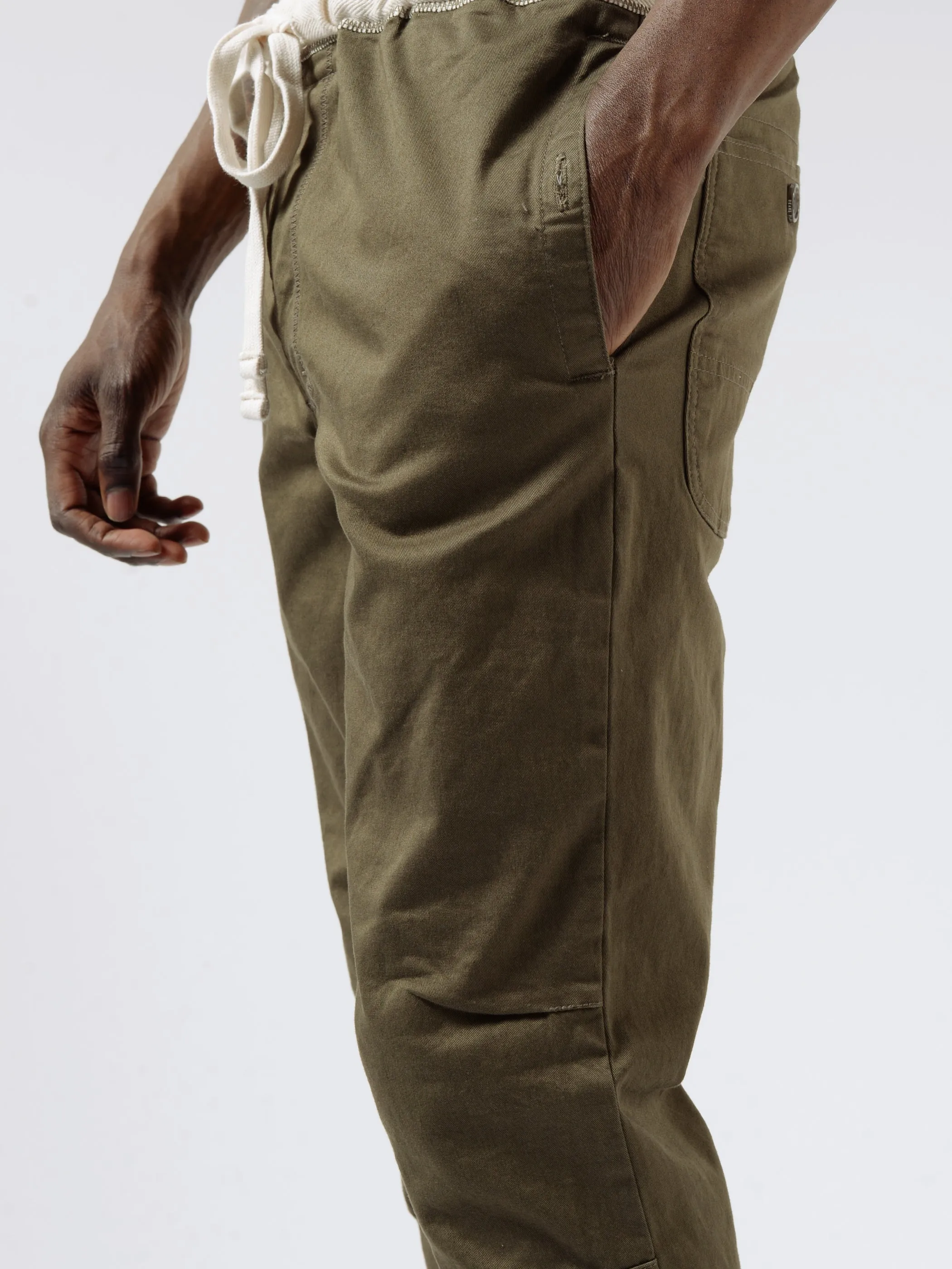 Gym Pants Slim Twill sold by gravitypope product image thumbnail 4