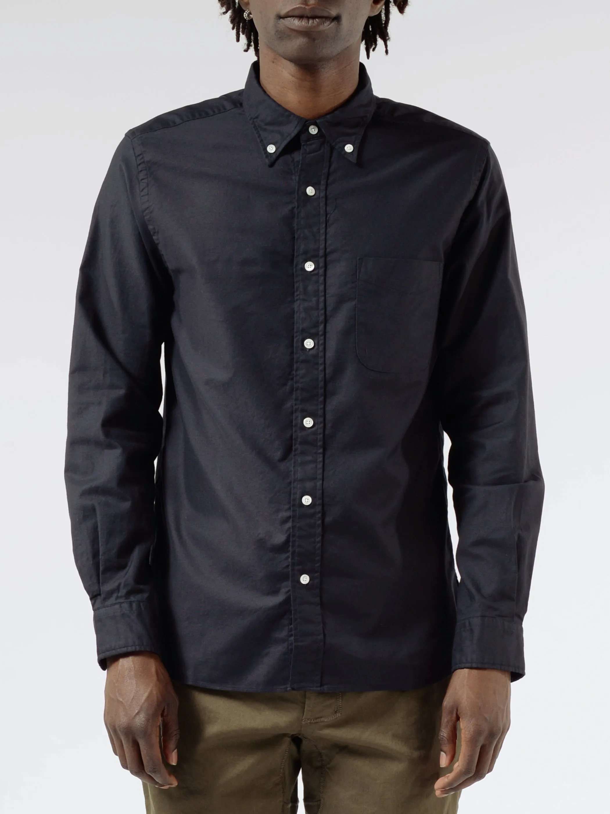 Color Oxford Button Down Shirt sold by gravitypope