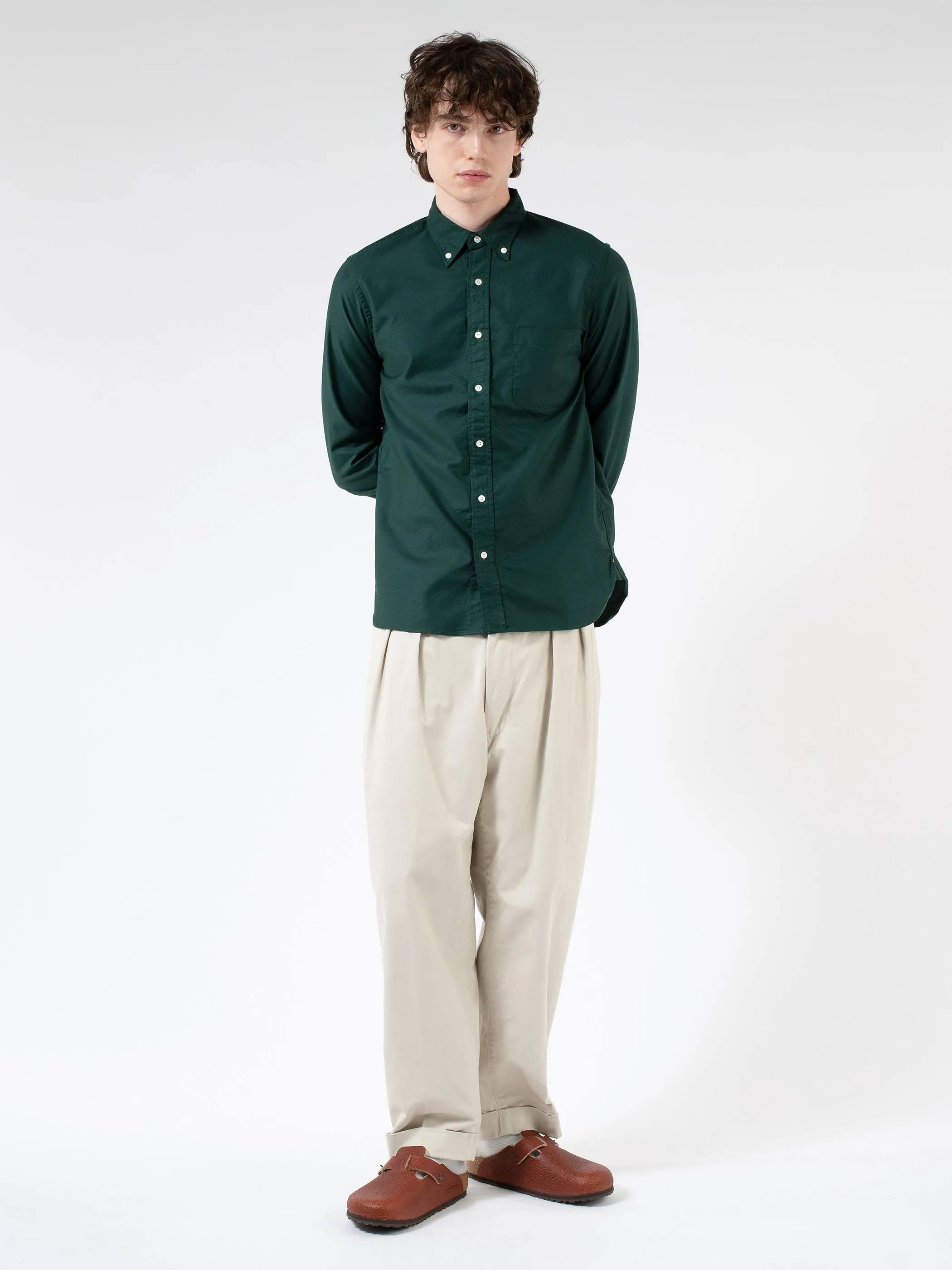 Colour Oxford Button Down Shirt sold by gravitypope product image thumbnail 3