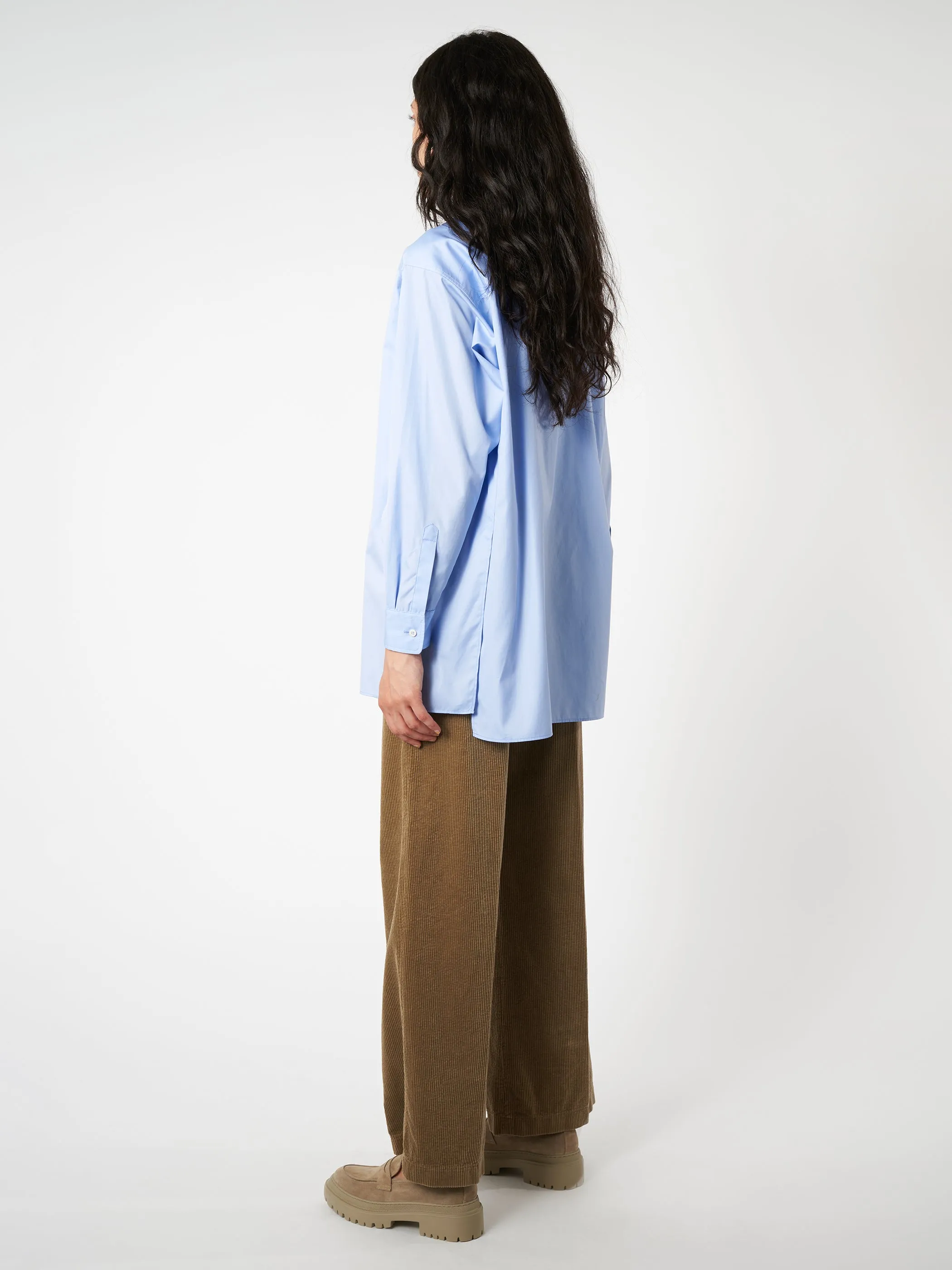 Cotton Poplin Loose Fit Shirt sold by gravitypope product image thumbnail 4