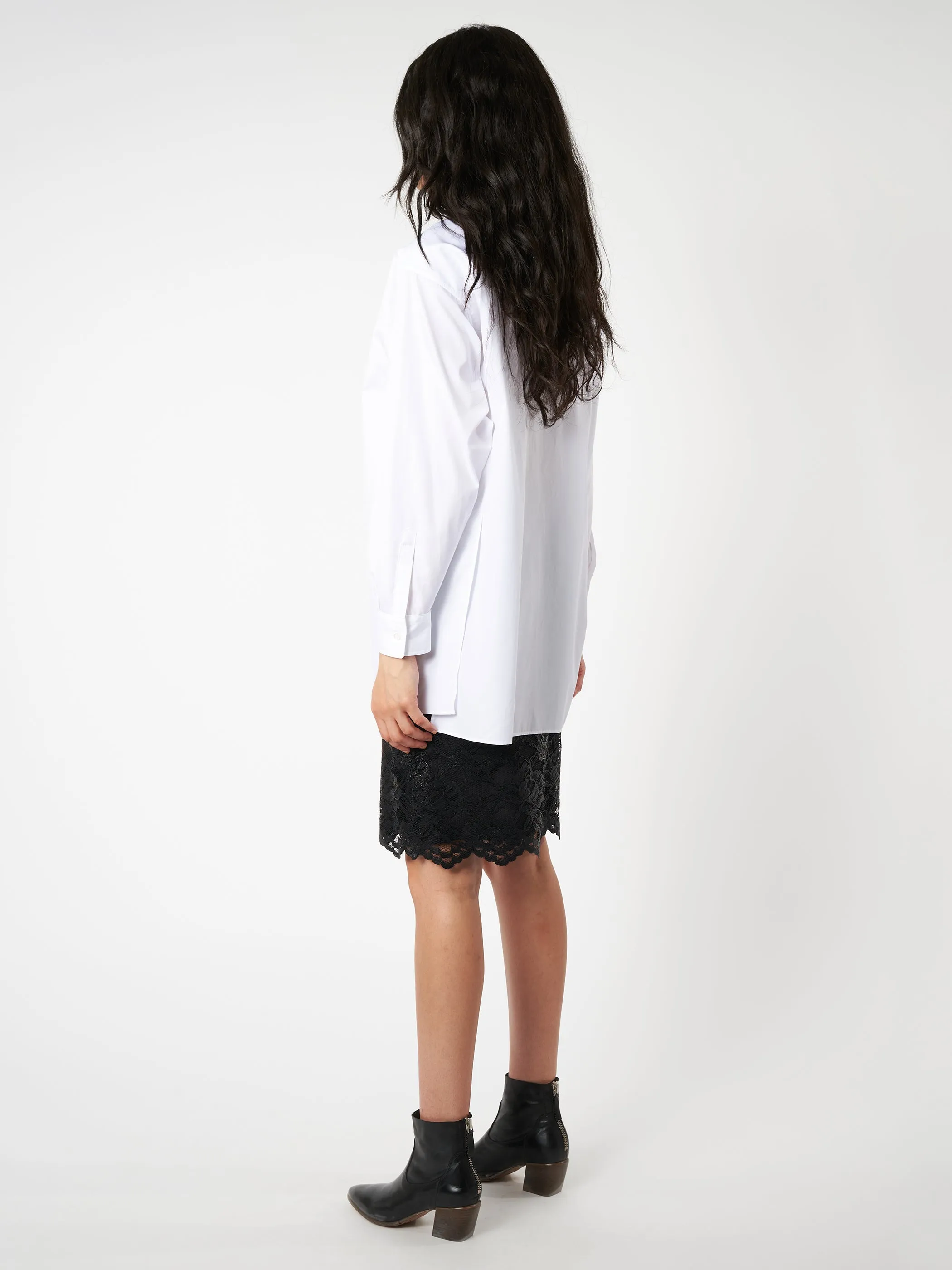 Cotton Poplin Loose Fit Shirt sold by gravitypope product image thumbnail 4