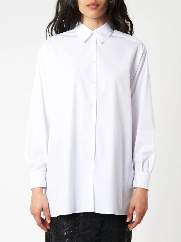 Cotton Poplin Loose Fit Shirt sold by gravitypope