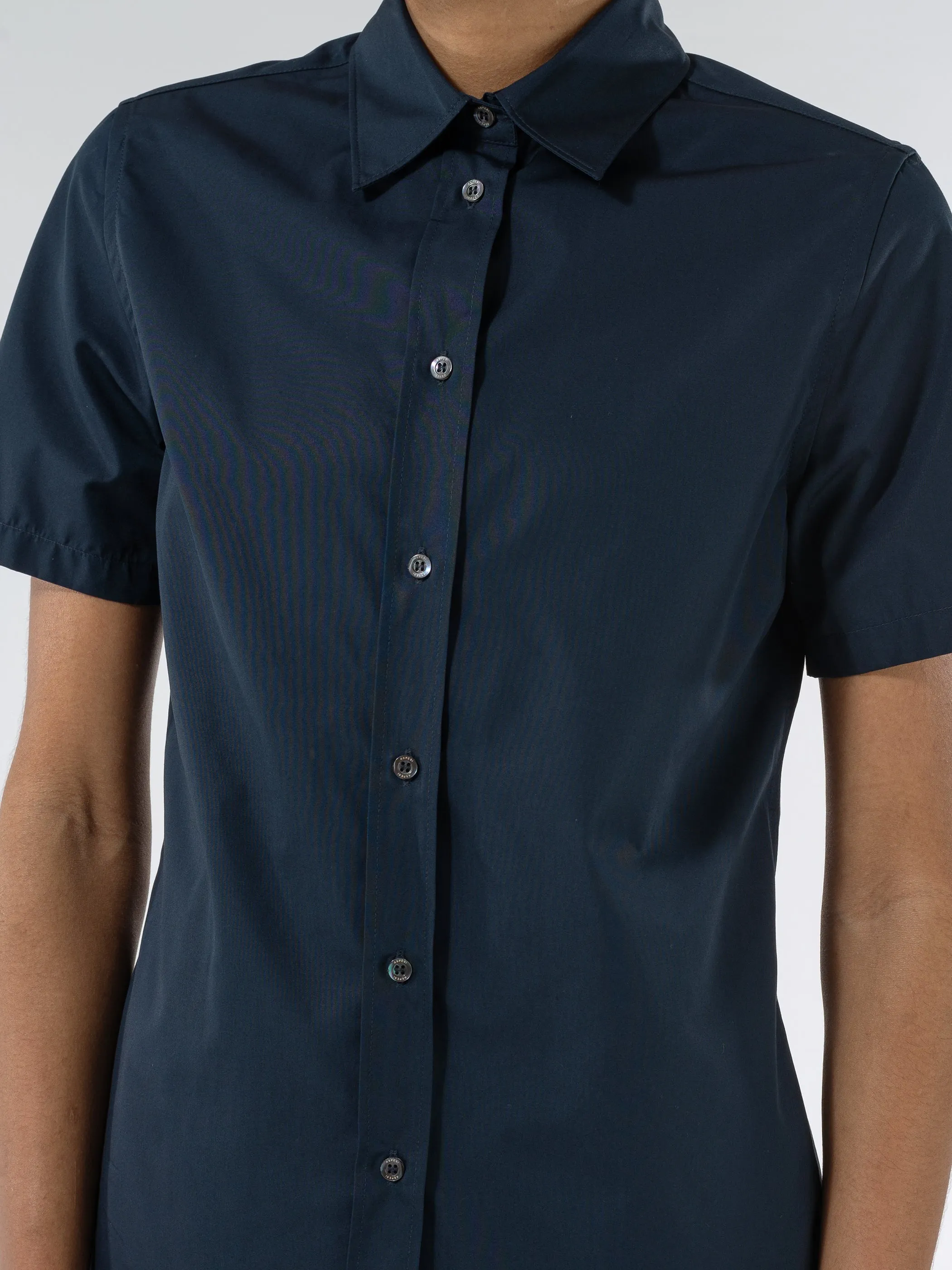 Cotton Poplin Short-Sleeved Shirt sold by gravitypope product image thumbnail 4