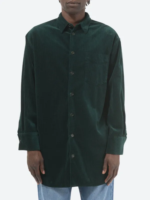 Garment-Dyed Corduroy Shirt sold by gravitypope