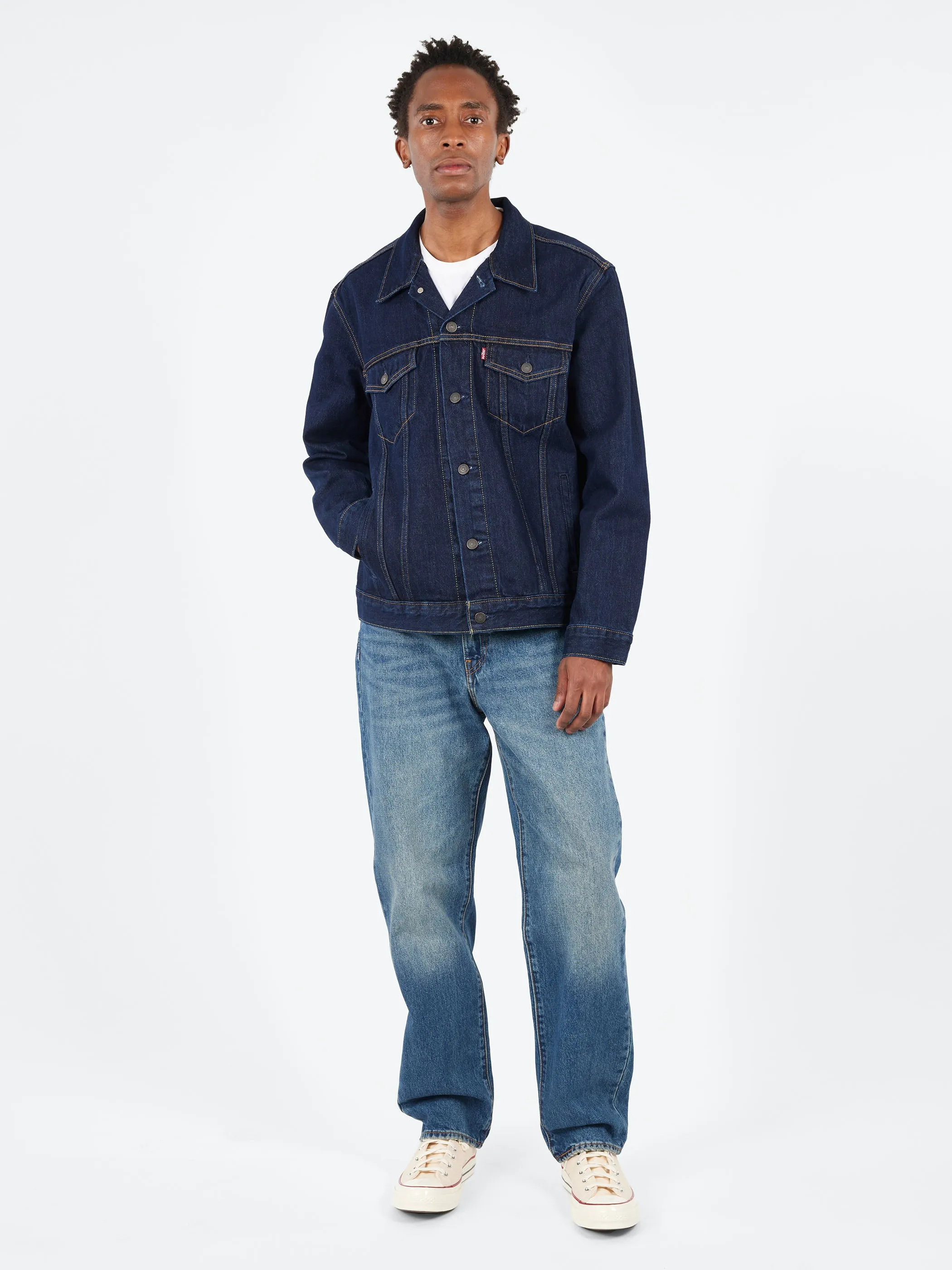 Trucker Jacket sold by gravitypope product image thumbnail 2