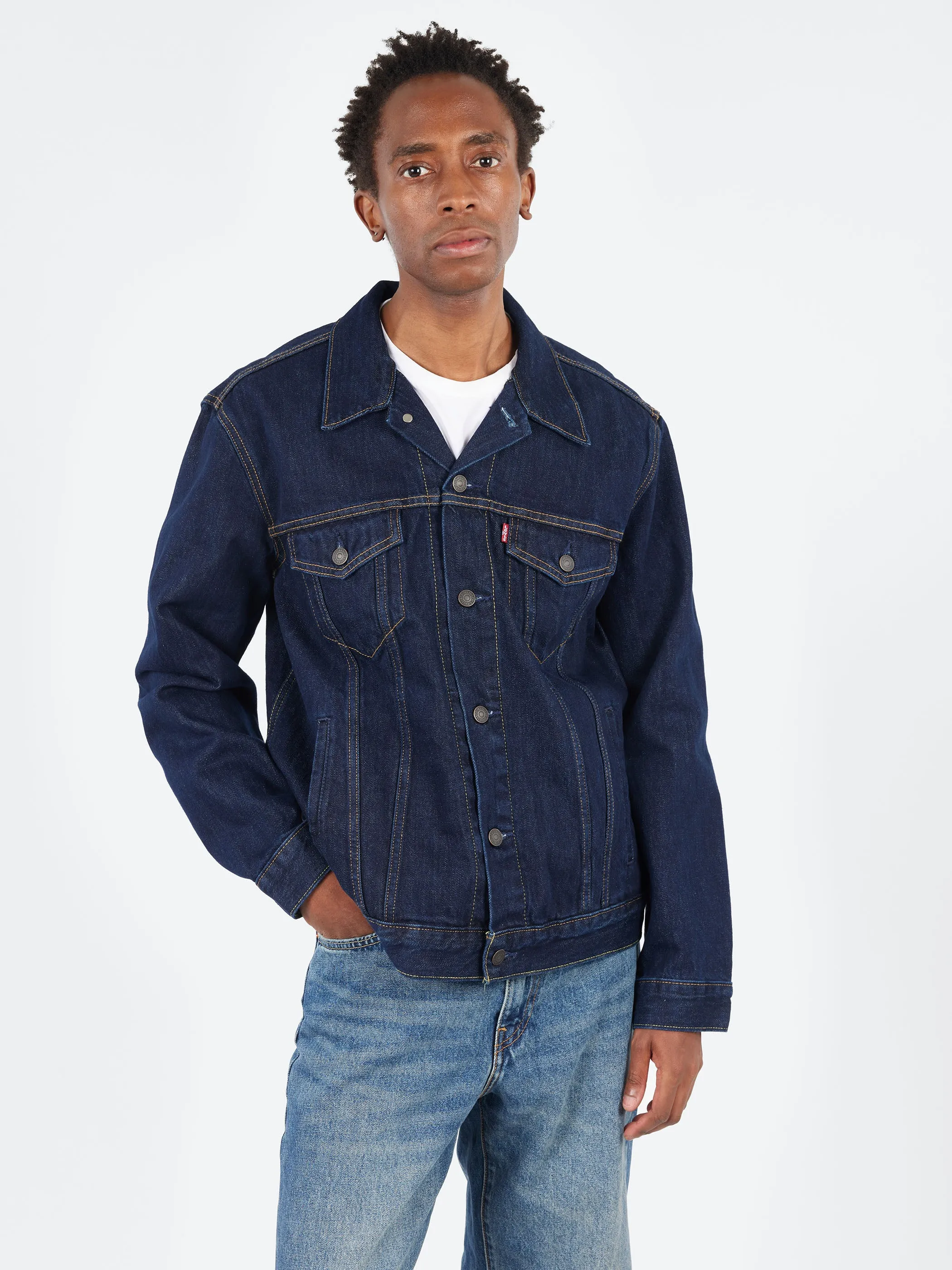 Trucker Jacket sold by gravitypope product image thumbnail 4